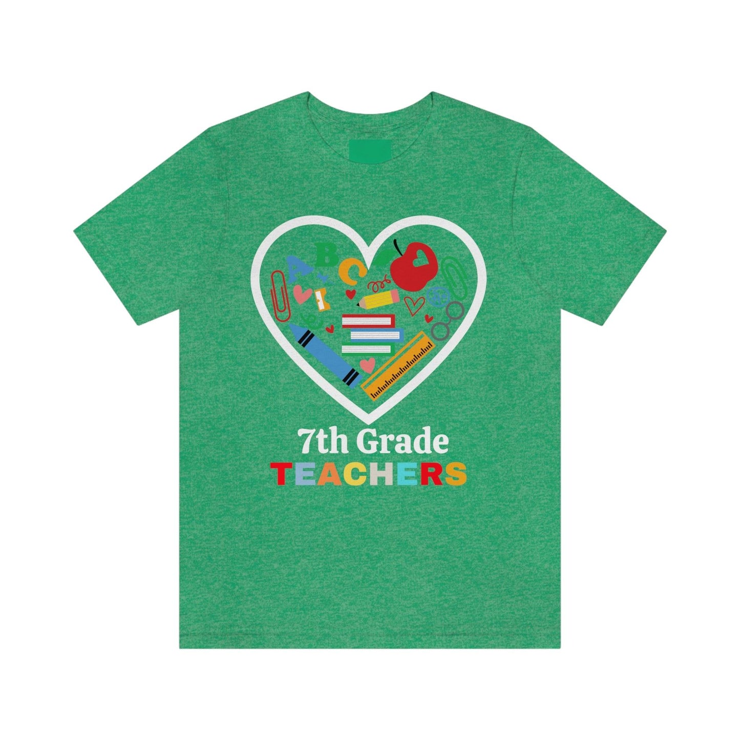 Love 7th Grade Teacher Shirt - Teacher Appreciation Shirt - Gift for Teachers - 7th Grade shirt - Giftsmojo