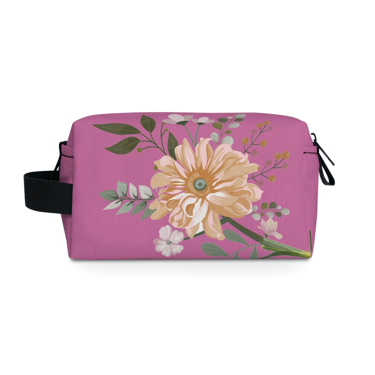 Makeup Bags Cosmetic Bag | Floral Makeup Bag - floral Toiletry Bag | makeup pouch gift for her | bridal party bags | travel bag