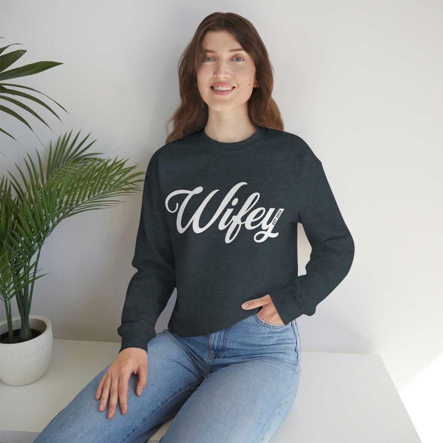 Wifey Sweatshirt - Giftsmojo