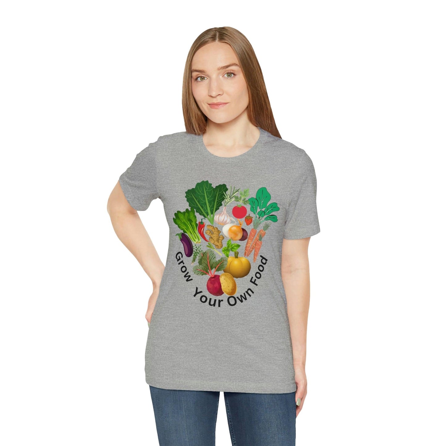 Shirt for Gardeners, Garden Tshirt, Grow Your Own Food shirt, Gift for Gardener, Garden Shirt for Women, Homesteader Shirt, Garden Graphic Tee - Giftsmojo