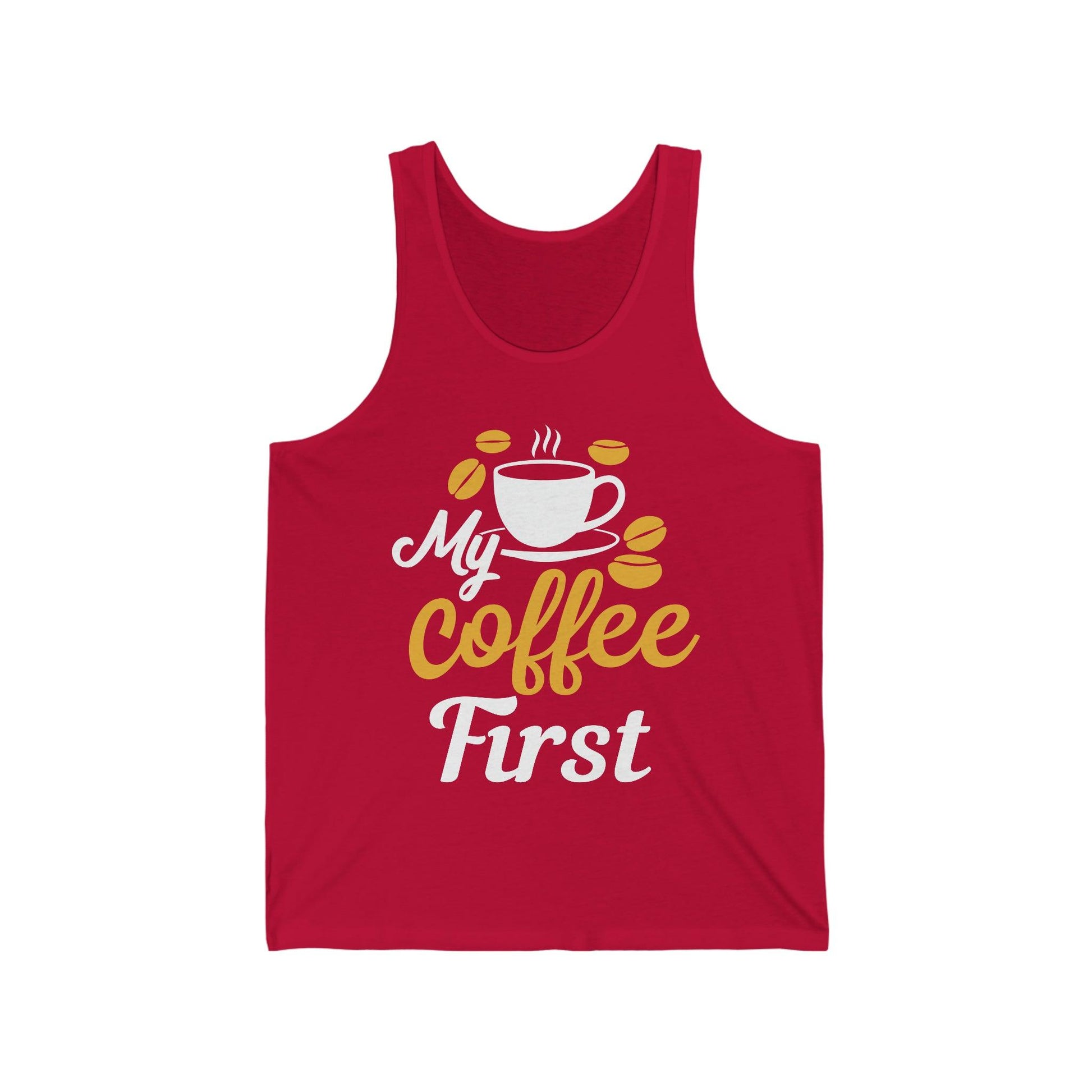 My coffee first Tank - Giftsmojo