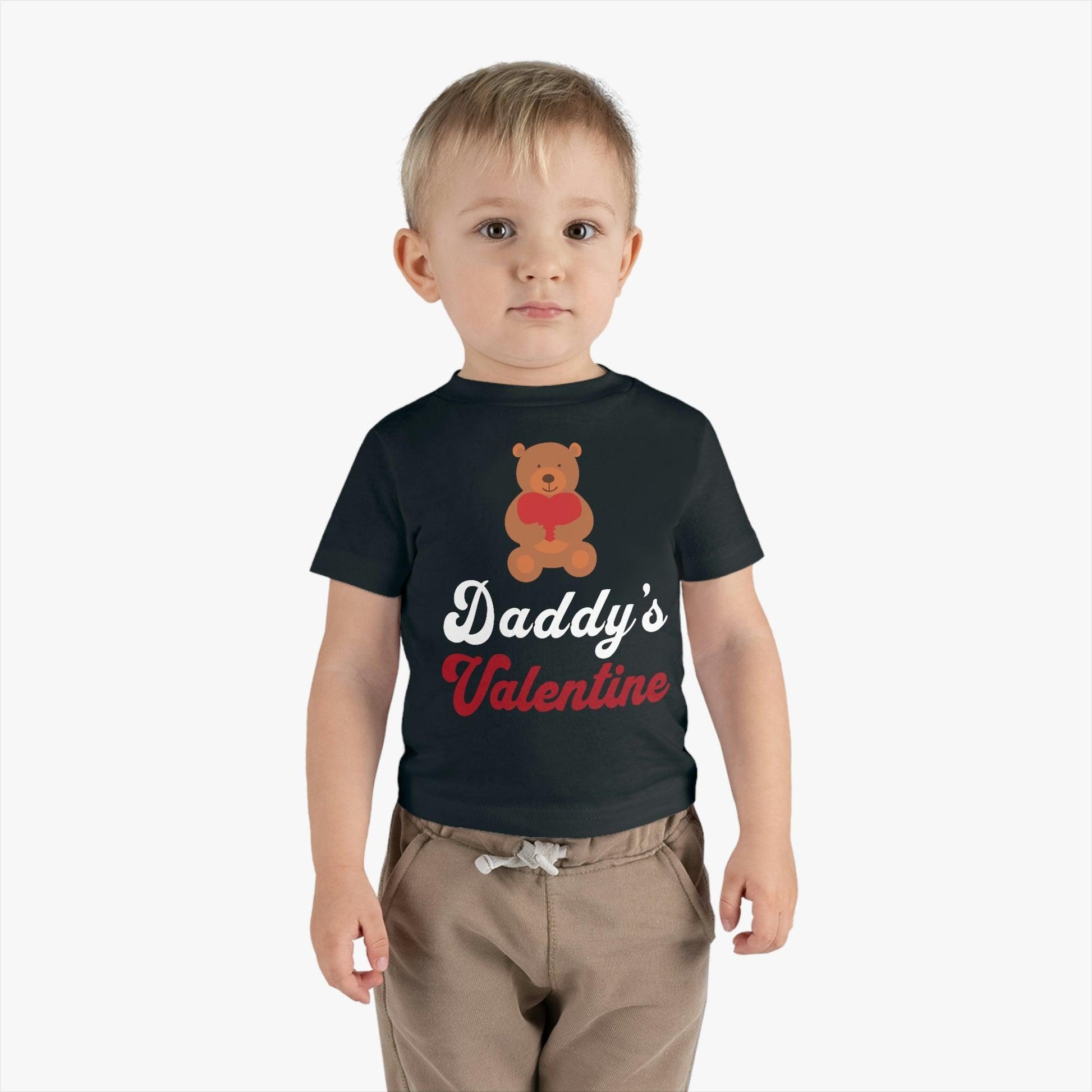 Daddy's Valentine - Kids Valentine day shirt - Giftsmojo