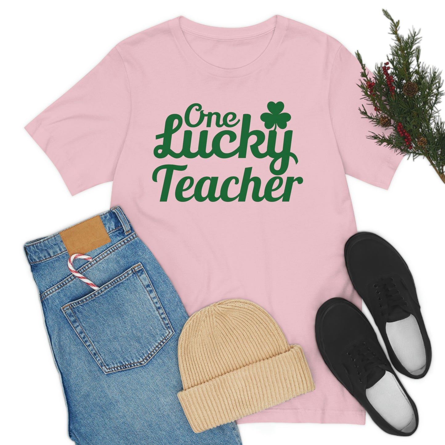 One Lucky Teacher Shirt feeling Lucky St Patrick's Day shirt - Funny St Paddy's day Funny Shirt gift for teacher shirts teacher gift