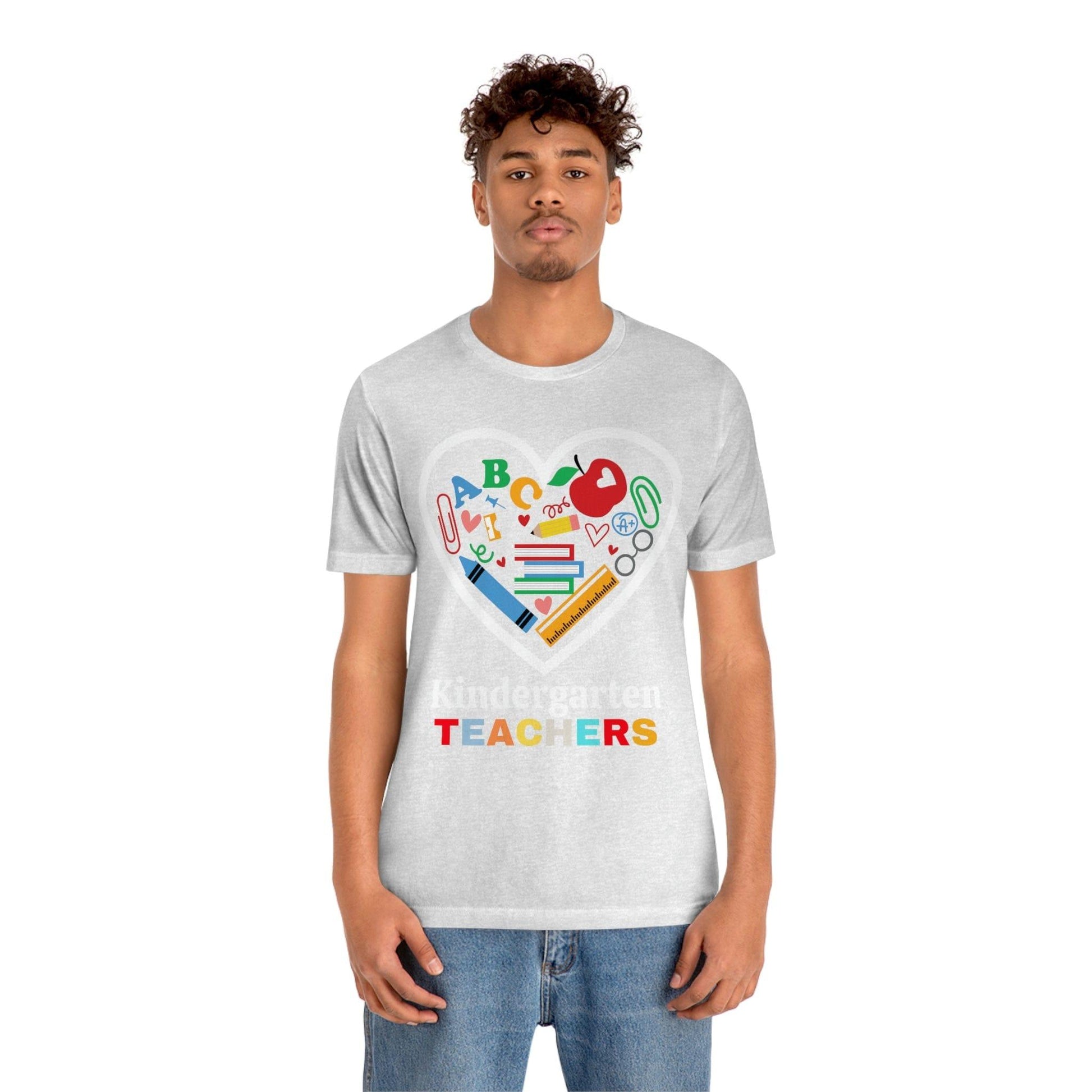 Love Kindergarten Teacher Shirt - Teacher Appreciation Shirt - Gift for Kindergarten Teacher - Giftsmojo