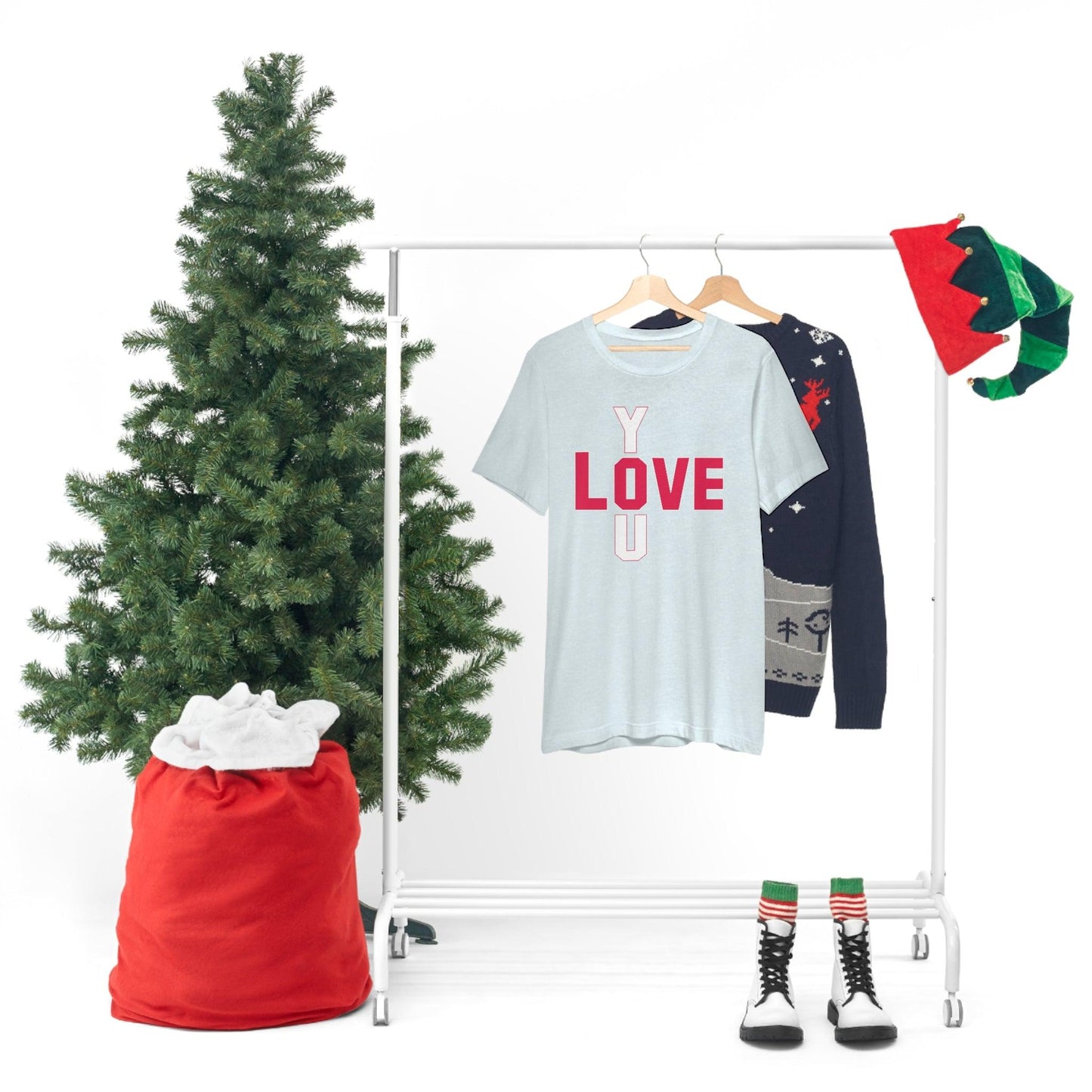 Love you Tshirt - Giftsmojo