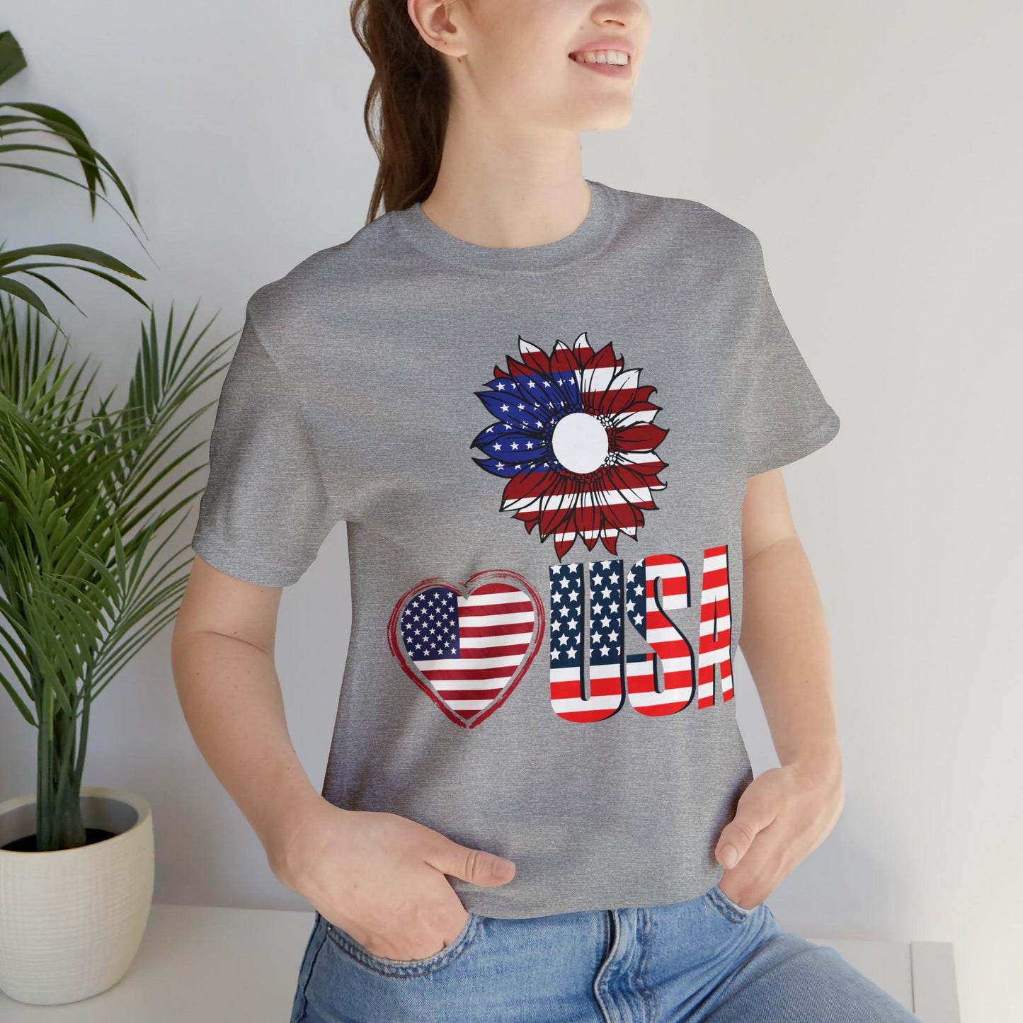 Independence Day shirt, American flag shirt, Red, white, and blue shirt, - Giftsmojo