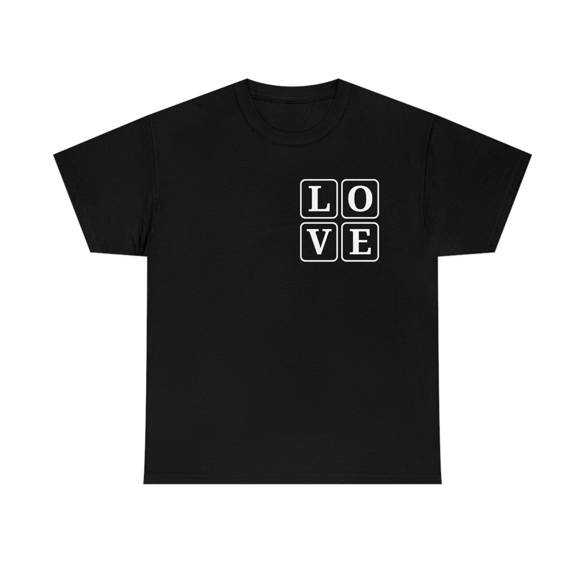 Love Square T-Shirt, - Giftsmojo