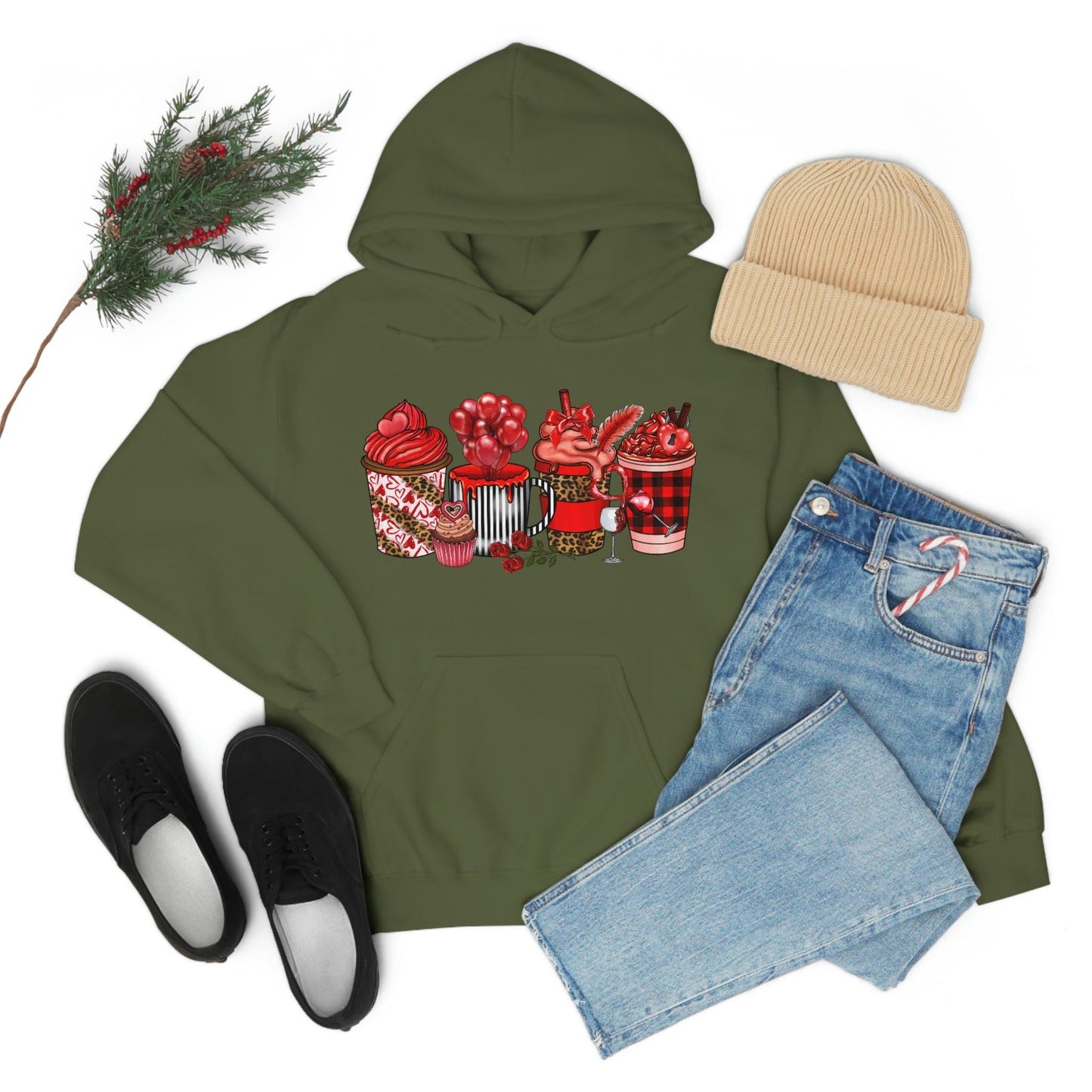 Valentine's day Hooded Sweatshirt (this is all i want for valentine) - Giftsmojo