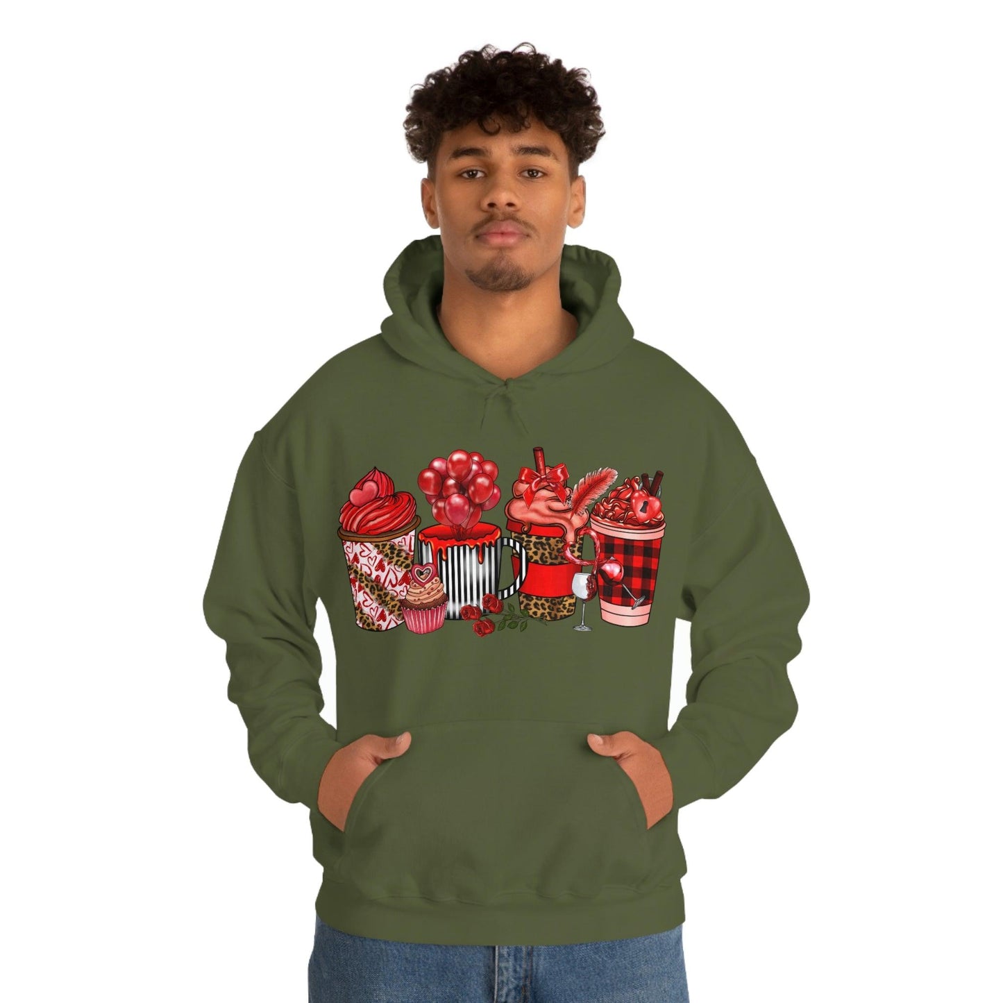 Valentine's day Hooded Sweatshirt (this is all i want for valentine) - Giftsmojo