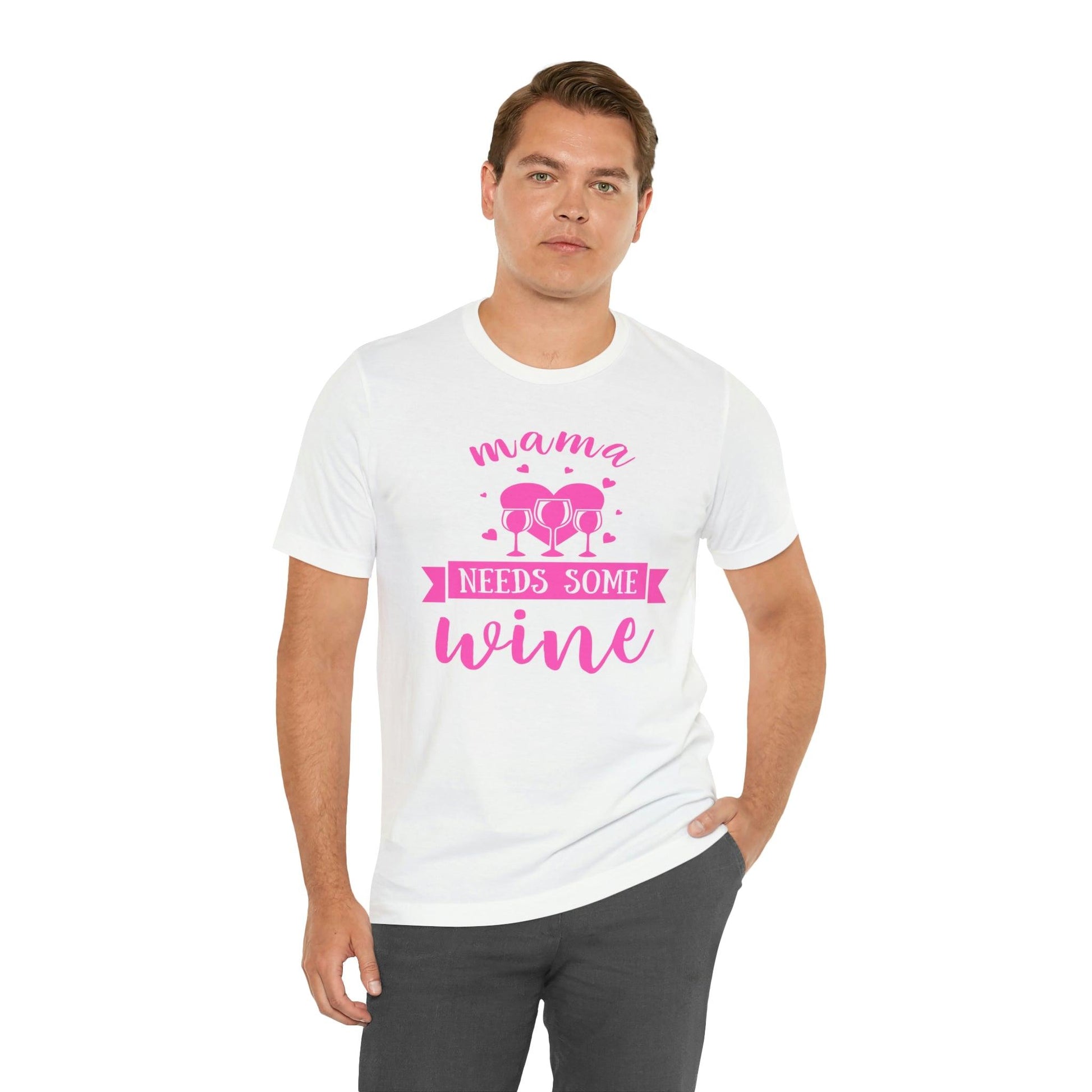 Mama Needs Some Wine Shirt, Wine Shirt, Gift For Mom, Drinking Shirt, Gift For Wife, Funny Wife Shirt, Wine Lover Shirt, Funny Mom Shirt - Giftsmojo