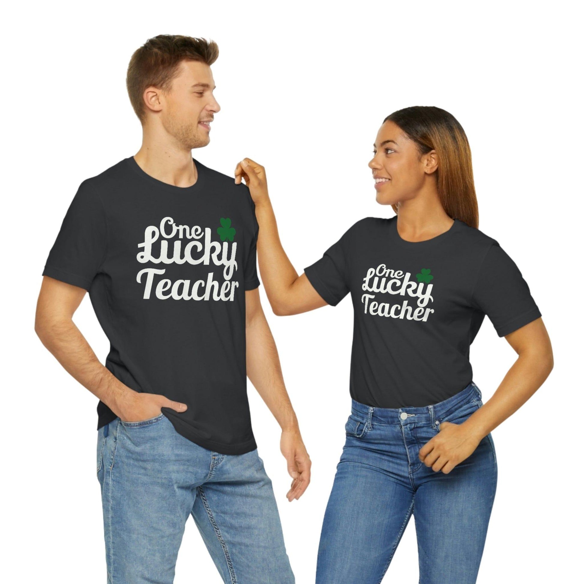 Feeling Lucky Shirt One Lucky Teacher Shirt St Patrick's Day shirt - Funny St Paddy's day Funny Shirt Shamrock shirt shenanigans shirt - Giftsmojo