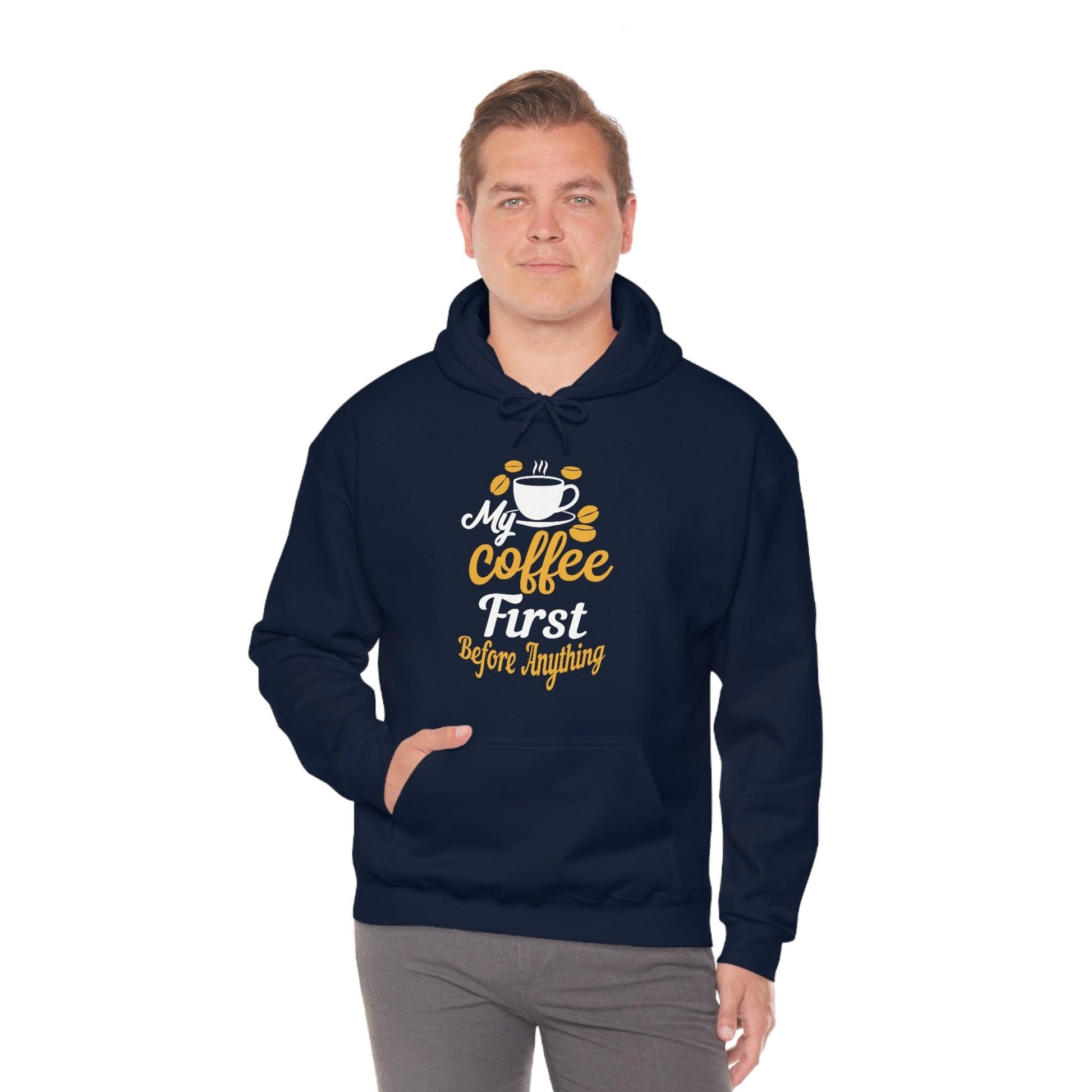 My coffee first before anything Hoodie - Giftsmojo