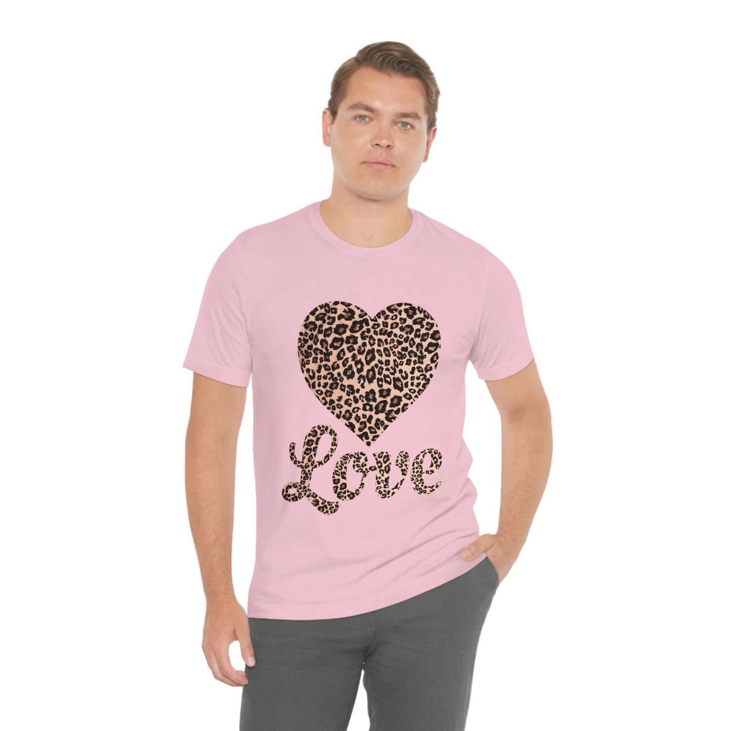 Leopard Print, Love Heart Tee,