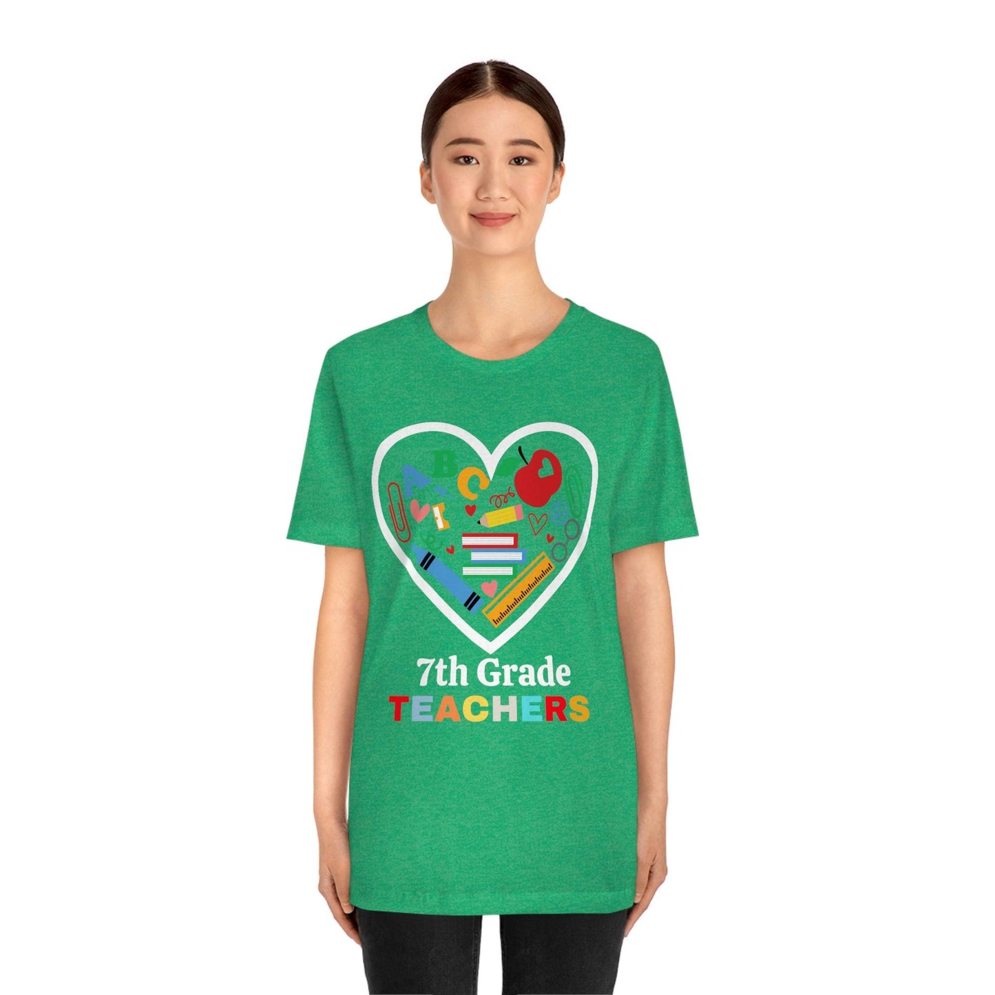 Love 7th Grade Teacher Shirt - Teacher Appreciation Shirt - Gift for Teachers - 7th Grade shirt - Giftsmojo