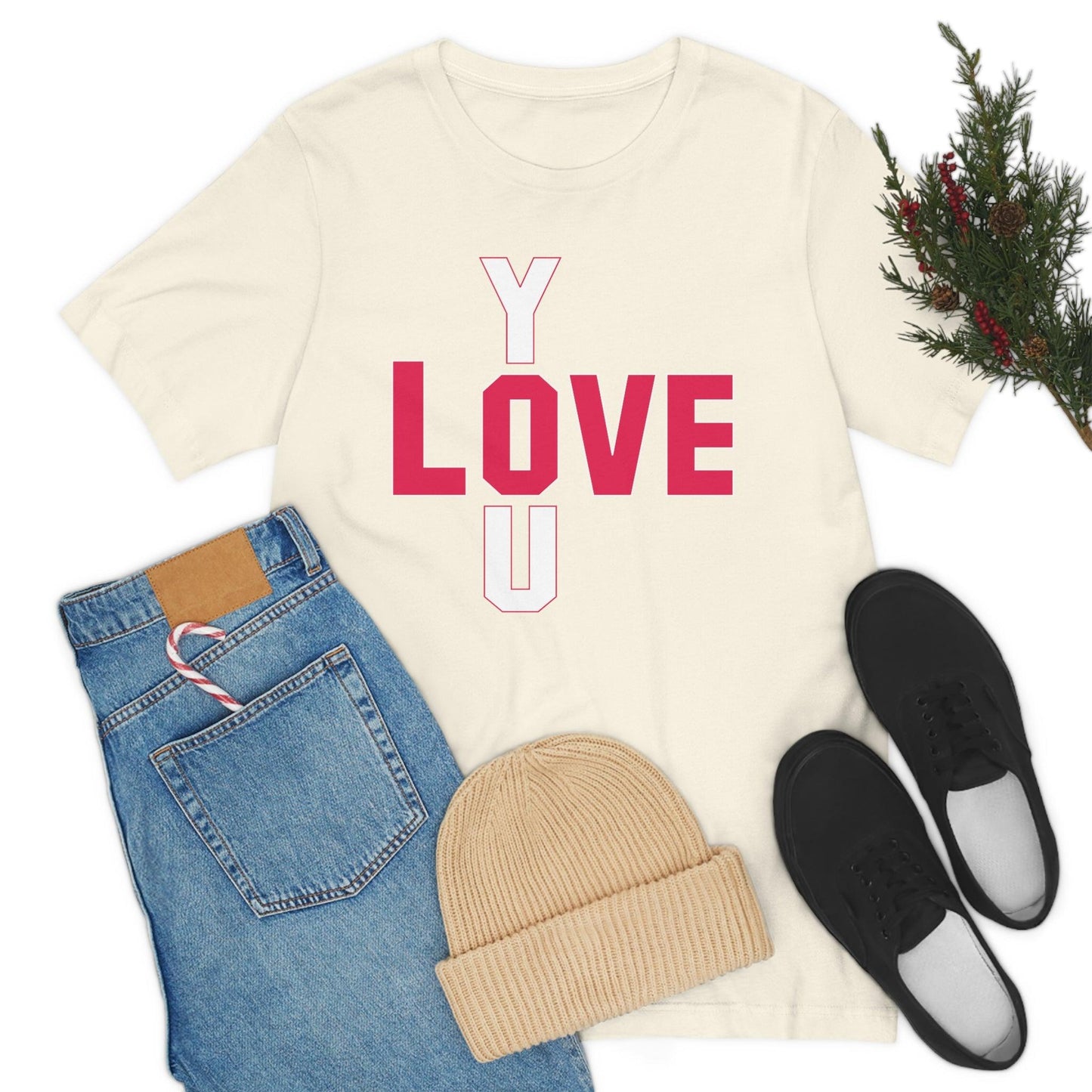 Love you Tshirt - Giftsmojo