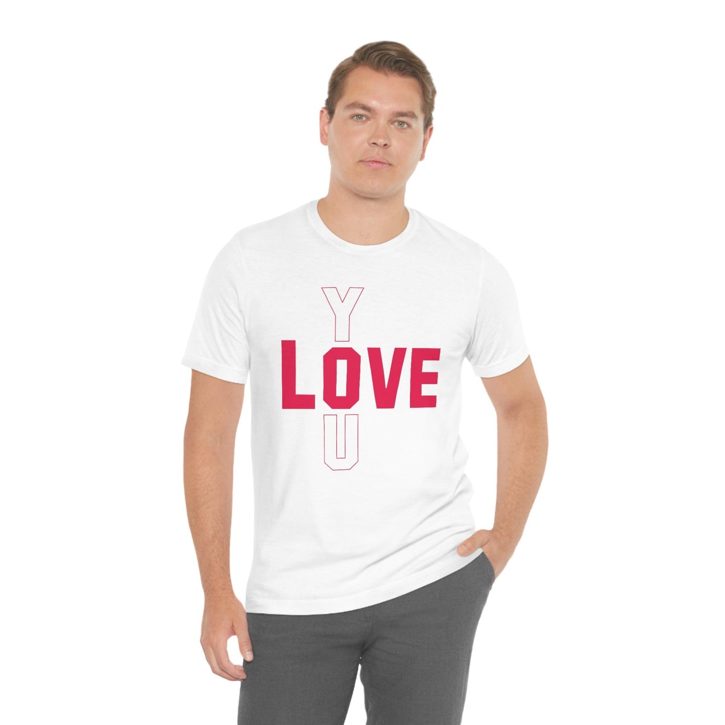 Love you Tshirt - Giftsmojo