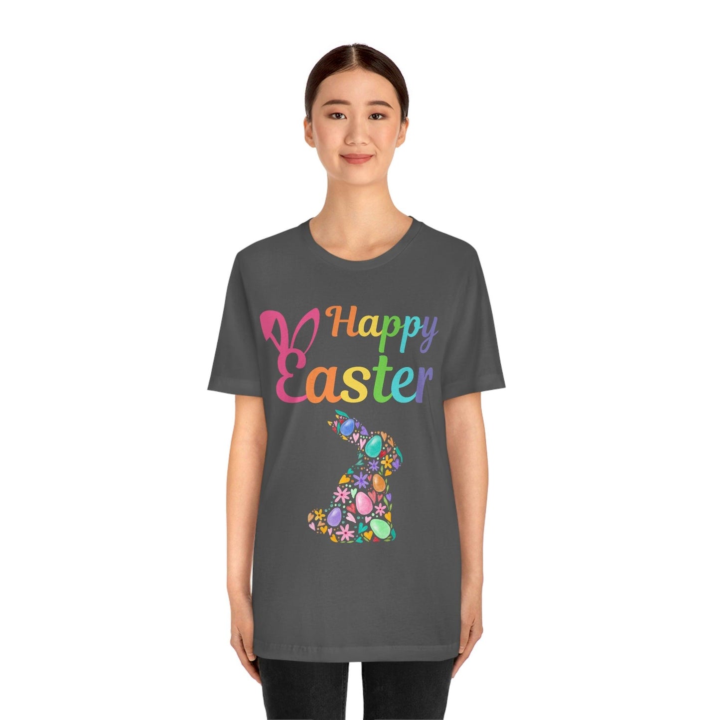 Happy Easter Bunny Tshirt Easter Gift for men and women Easter Shirt Shamrock Shirt - Giftsmojo