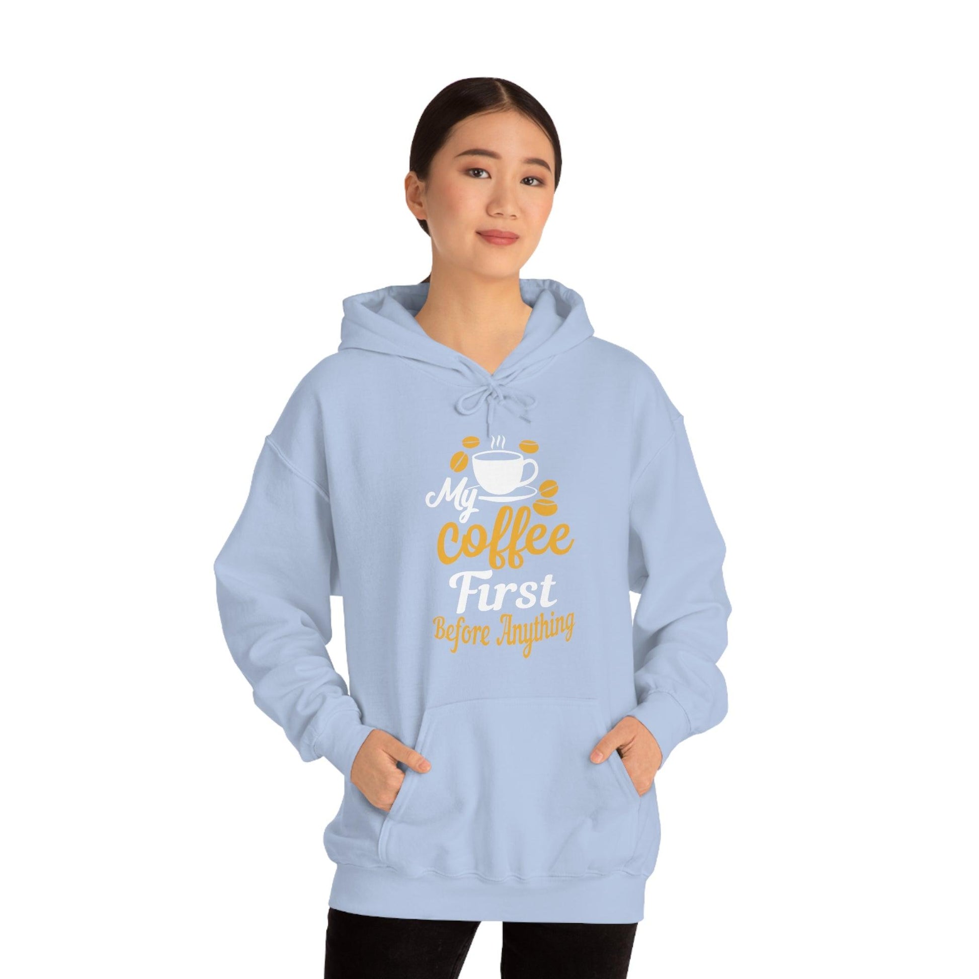 My coffee first before anything Hoodie - Giftsmojo