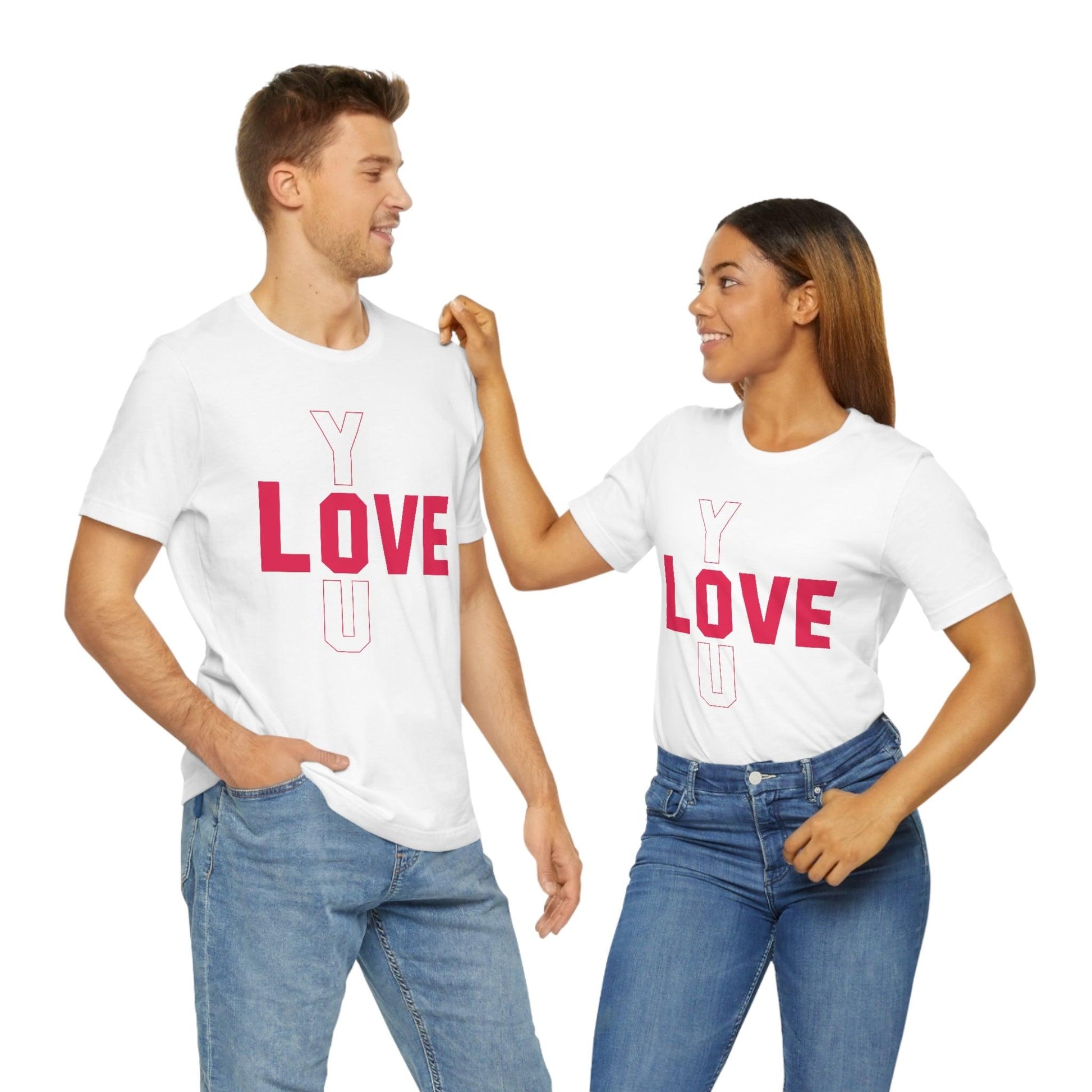 Love you Tshirt - Giftsmojo