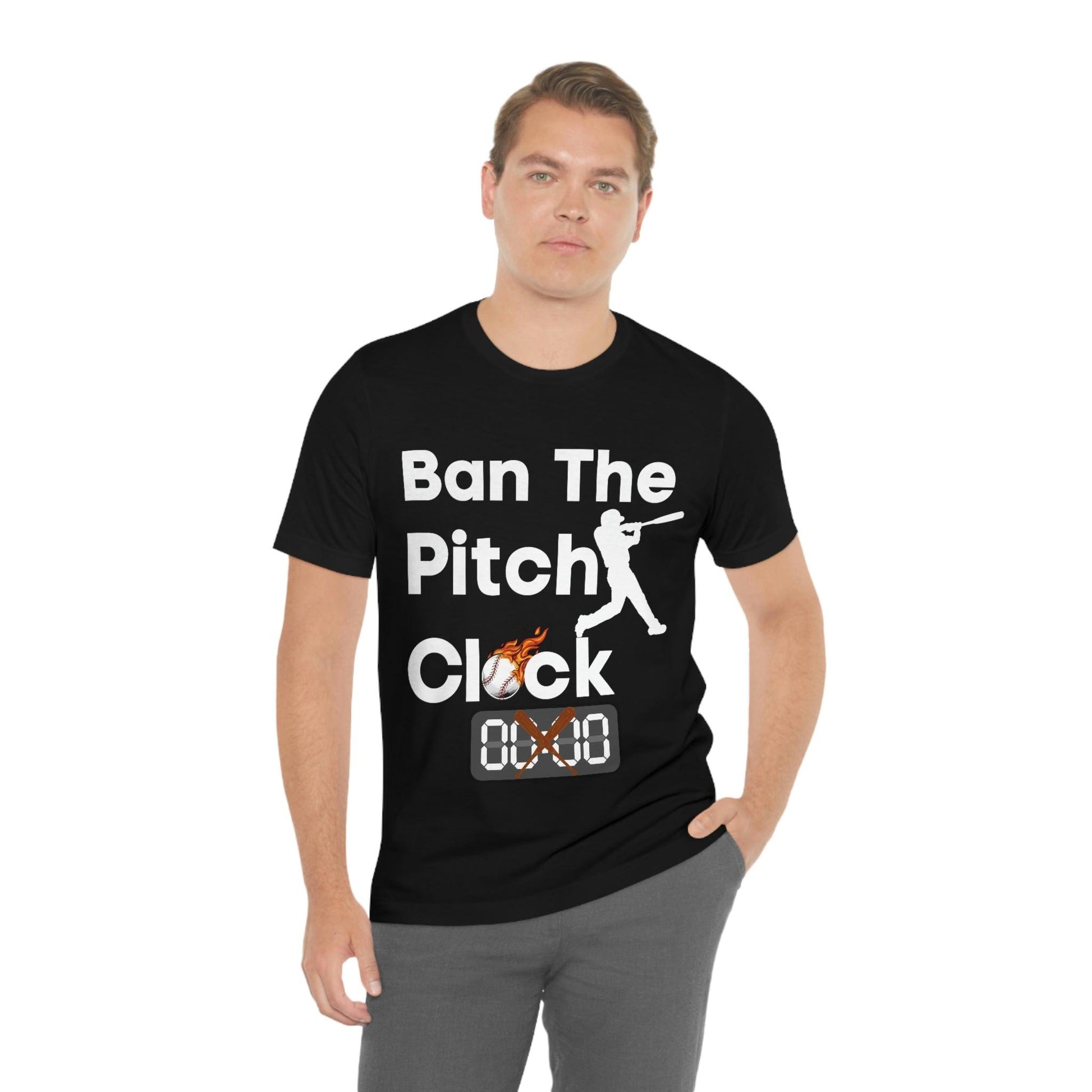 Ban The Pitch Clock in Baseball - Ban Baseball Pitch Clock - Giftsmojo