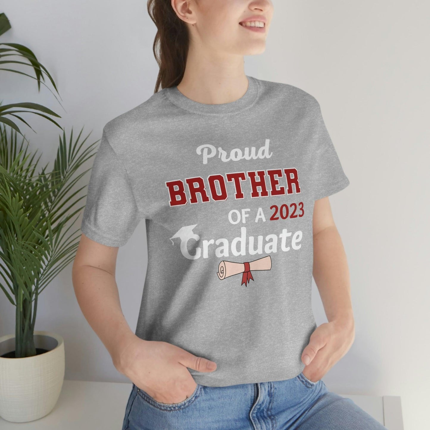Proud Brother of a graduate - Graduation shirt - Graduation gift - Giftsmojo