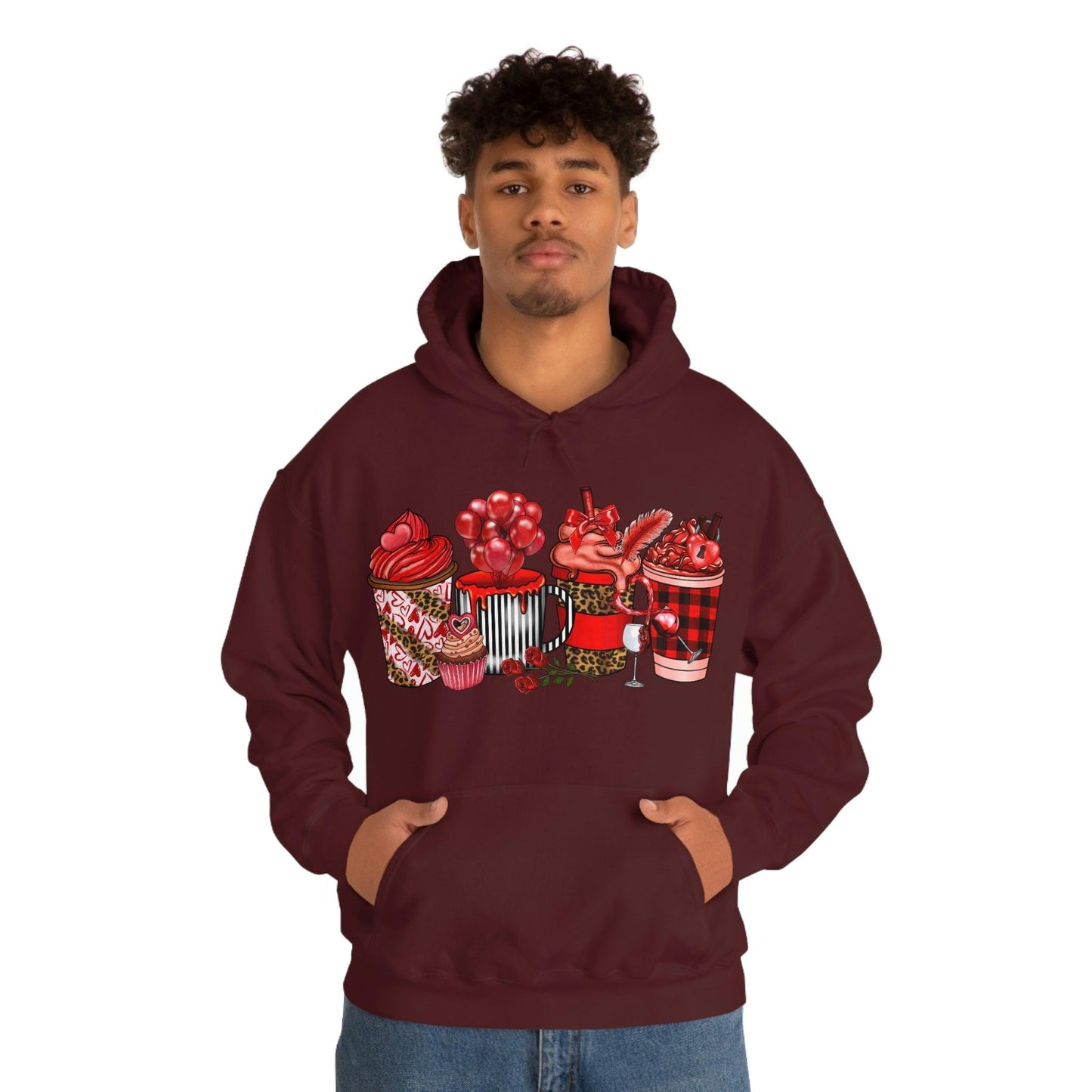 Valentine's day Hooded Sweatshirt (this is all i want for valentine) - Giftsmojo