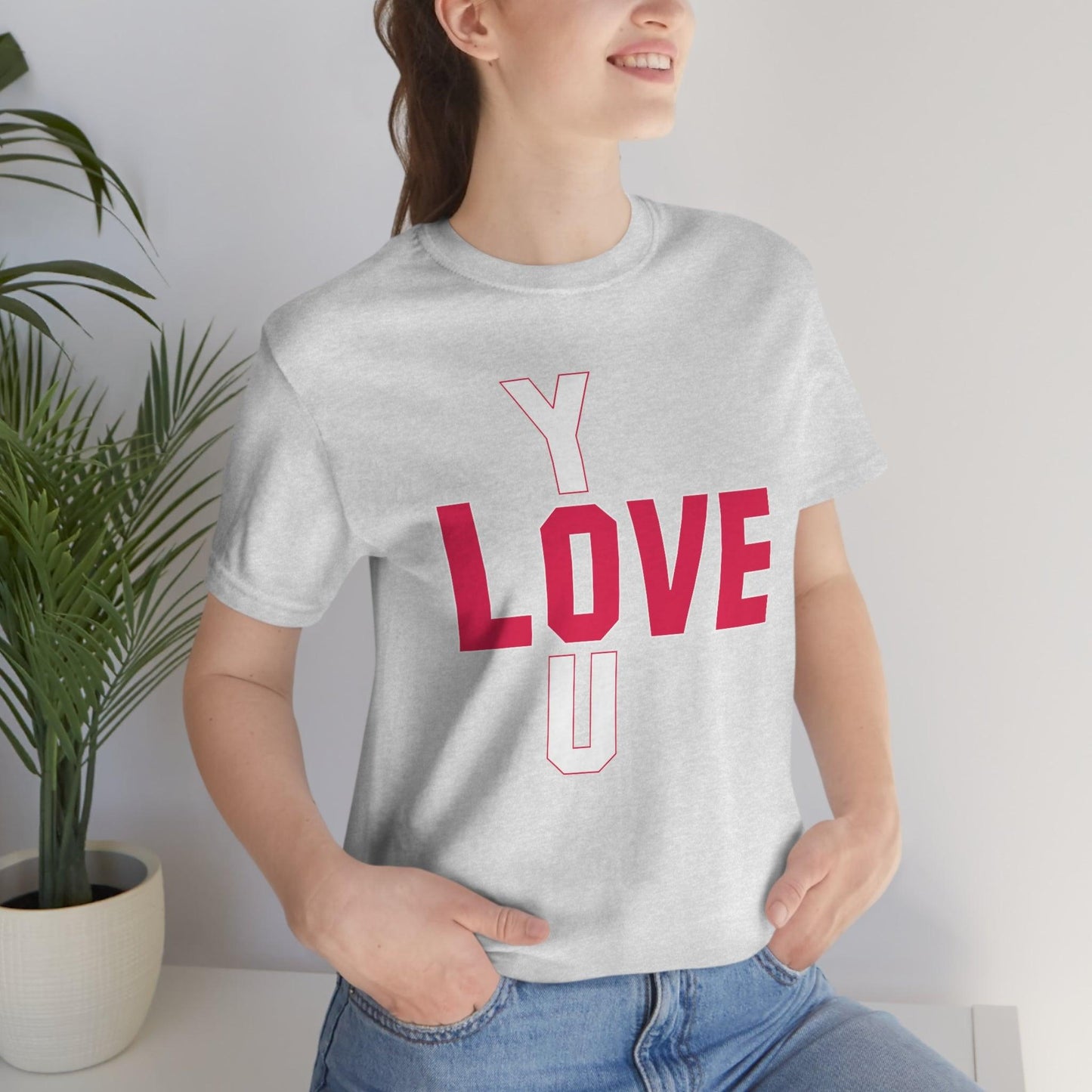 Love you Tshirt - Giftsmojo