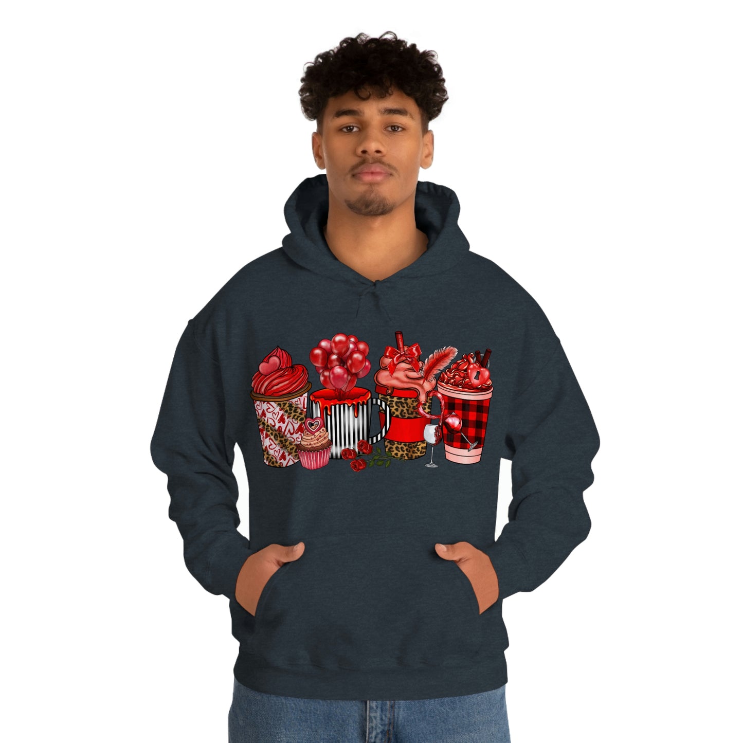 Valentine's day Hooded Sweatshirt (this is all i want for valentine)