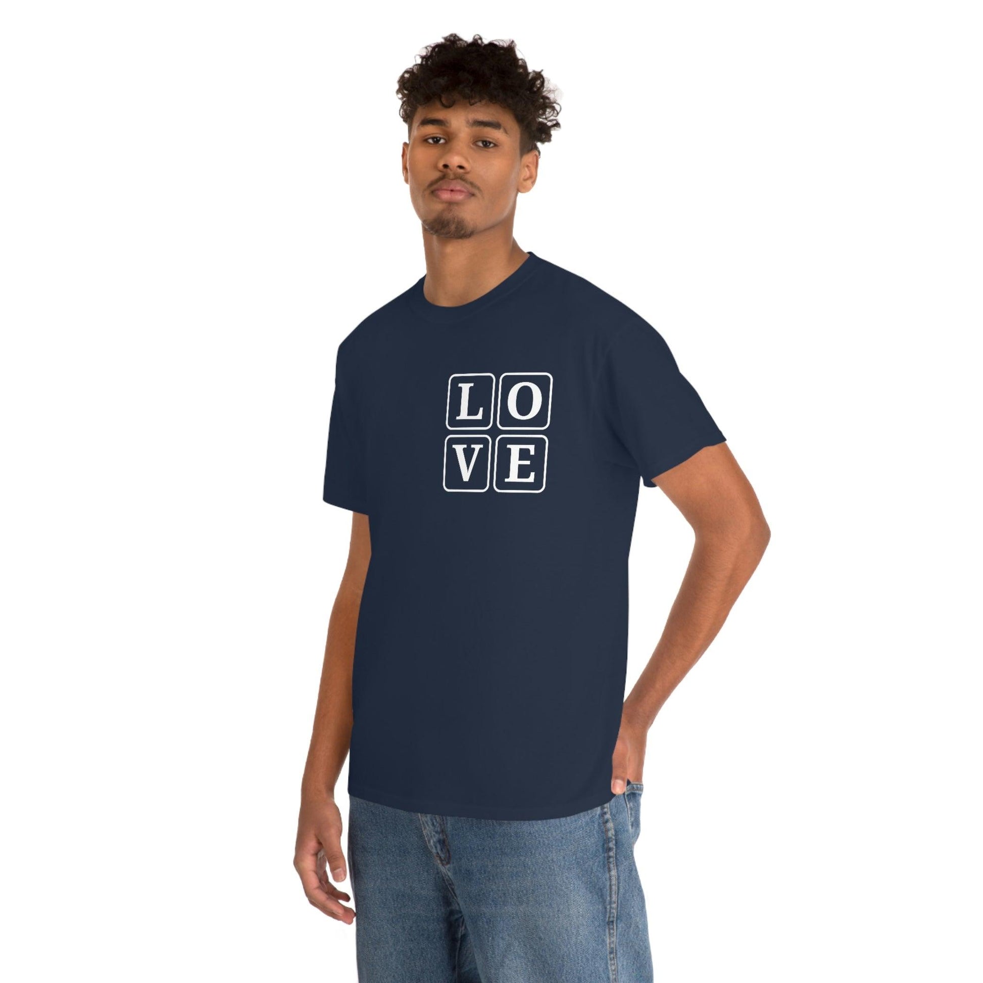 Love Square T-Shirt, - Giftsmojo