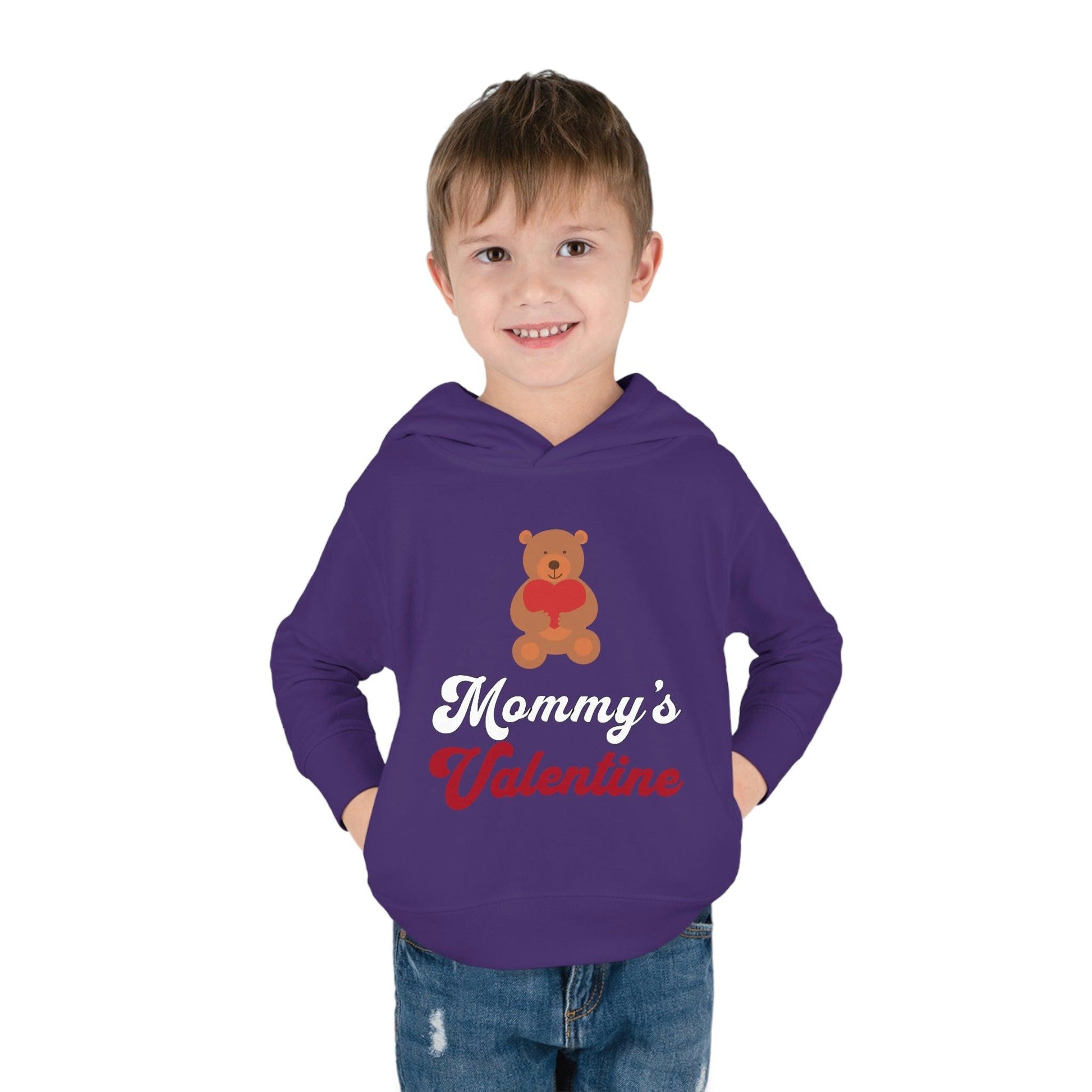 Mommy's Valentine - Custom Kids Valentines Day Sweatshirt - Giftsmojo