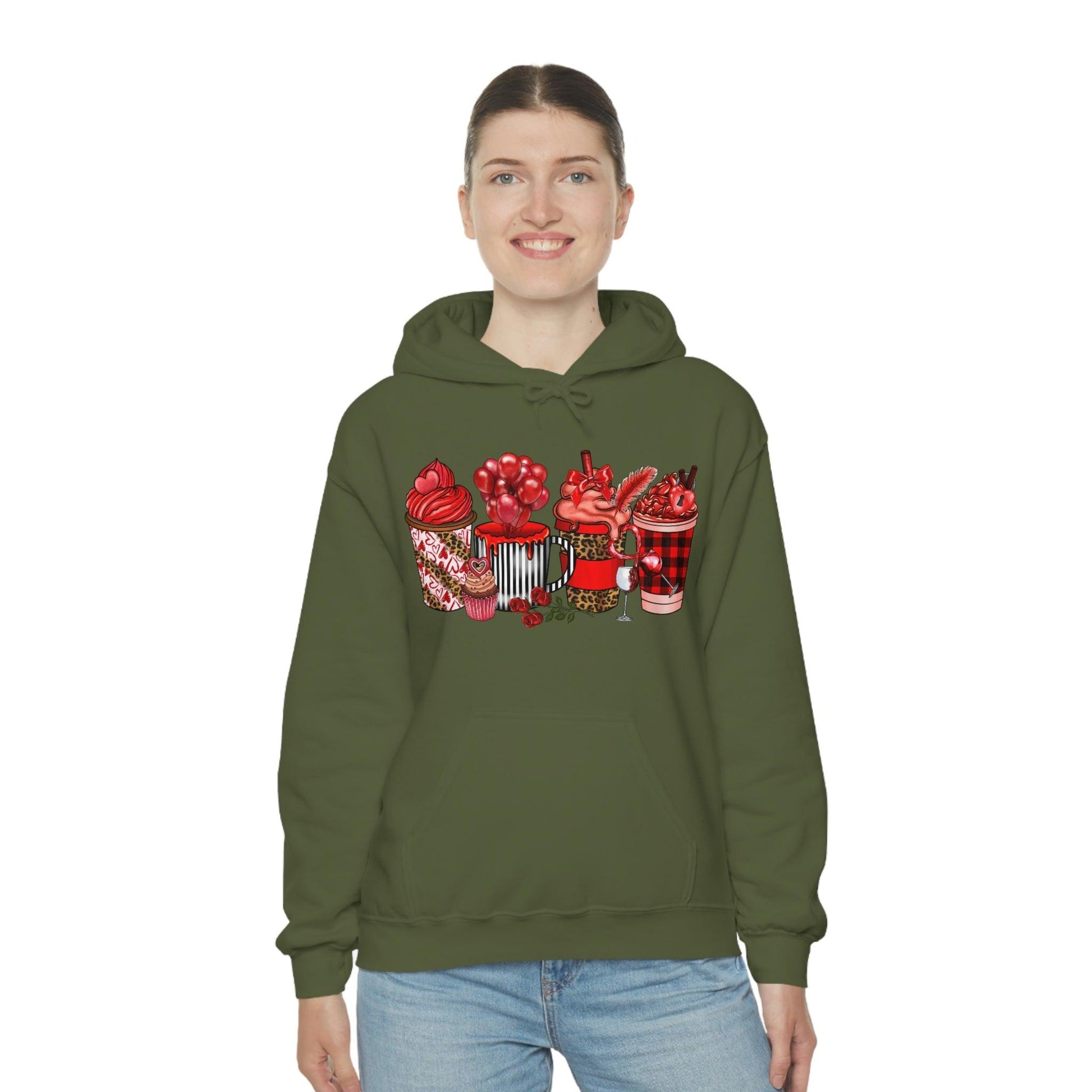 Valentine's day Hooded Sweatshirt (this is all i want for valentine) - Giftsmojo