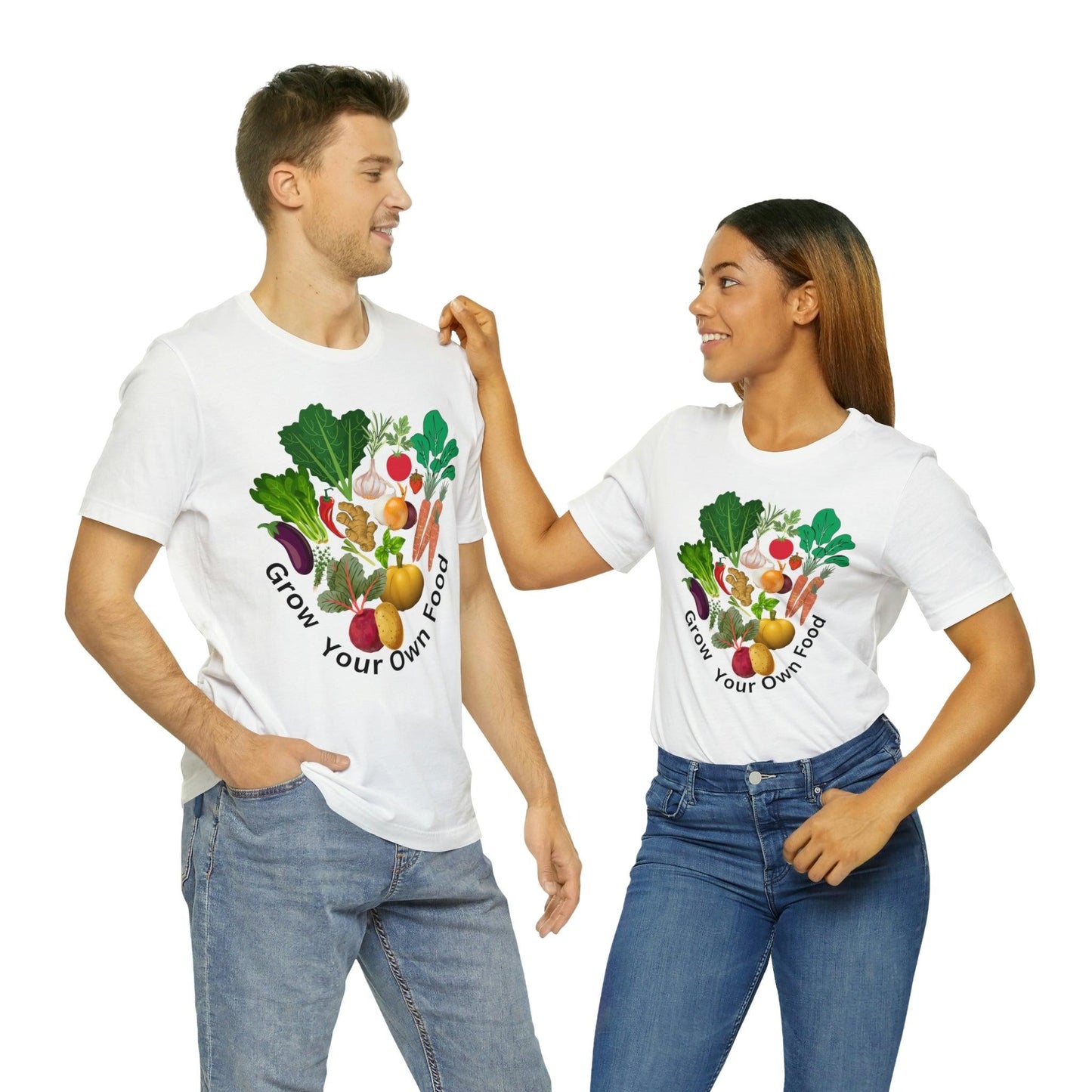 Shirt for Gardeners, Garden Tshirt, Grow Your Own Food shirt, Gift for Gardener, Garden Shirt for Women, Homesteader Shirt, Garden Graphic Tee - Giftsmojo