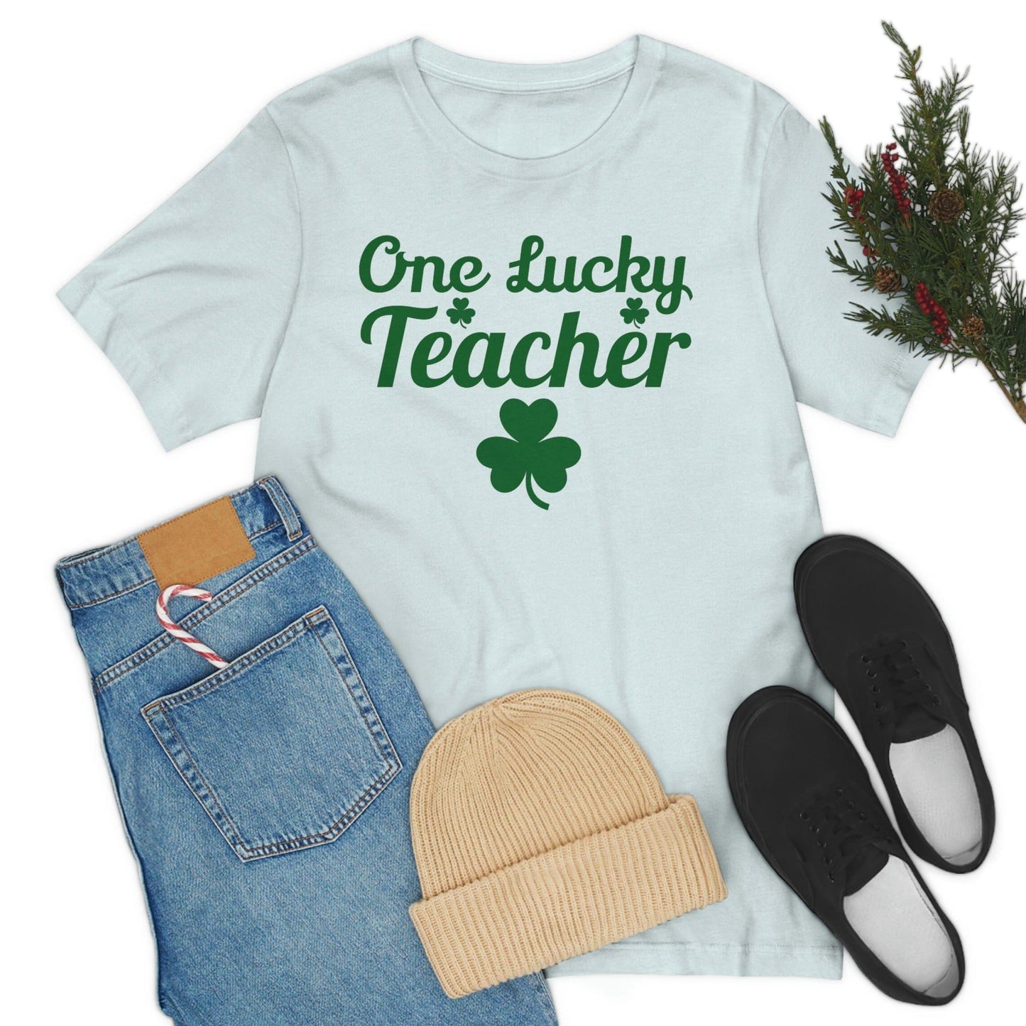 Feeling Lucky Shirt One Lucky Teacher Shirt St Patrick's Day shirt - Funny St Paddy's day Funny Shirt Shamrock shirt shenanigans shirt - Giftsmojo