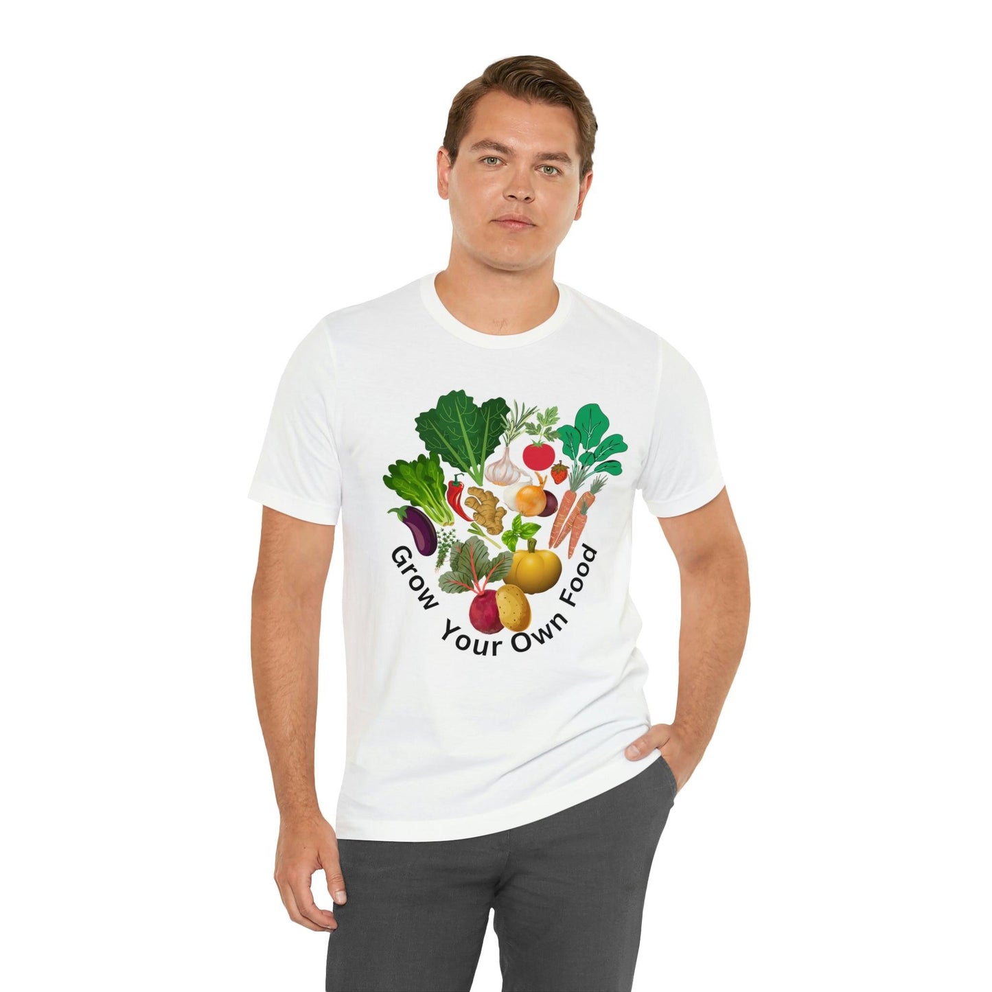 Shirt for Gardeners, Garden Tshirt, Grow Your Own Food shirt, Gift for Gardener, Garden Shirt for Women, Homesteader Shirt, Garden Graphic Tee - Giftsmojo