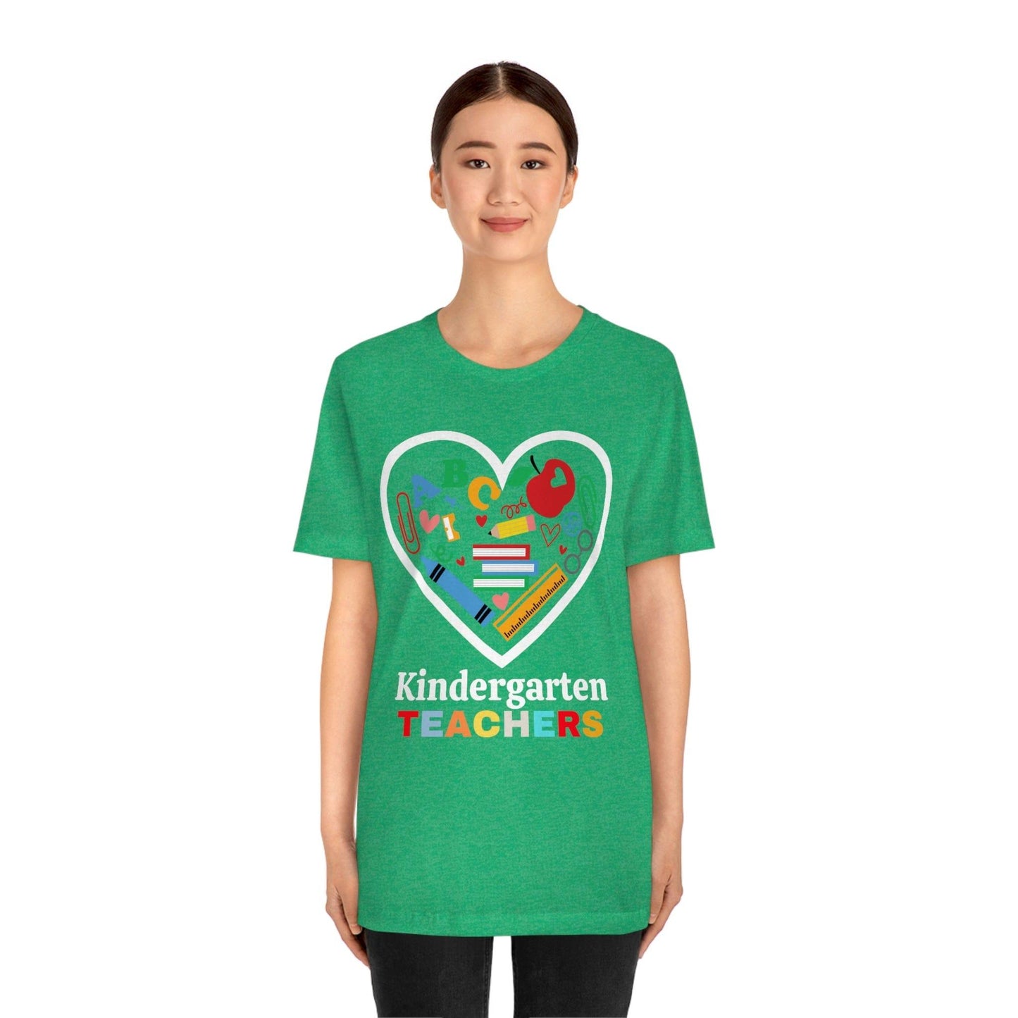 Love Kindergarten Teacher Shirt - Teacher Appreciation Shirt - Gift for Kindergarten Teacher - Giftsmojo