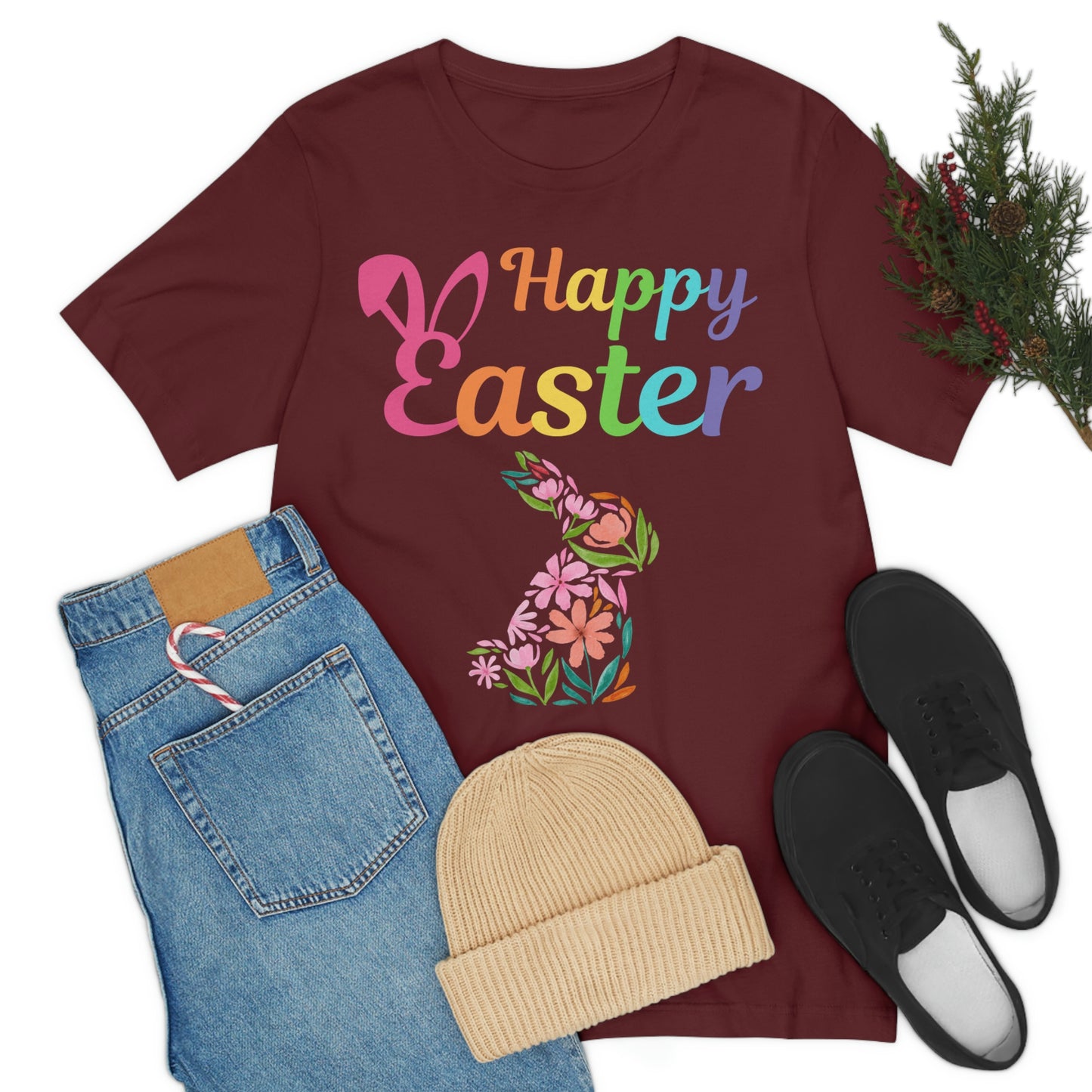 Easter Shirt - Happy Easter Bunny Shirt - Easter Day Shirt - Easter Gift for women and Men