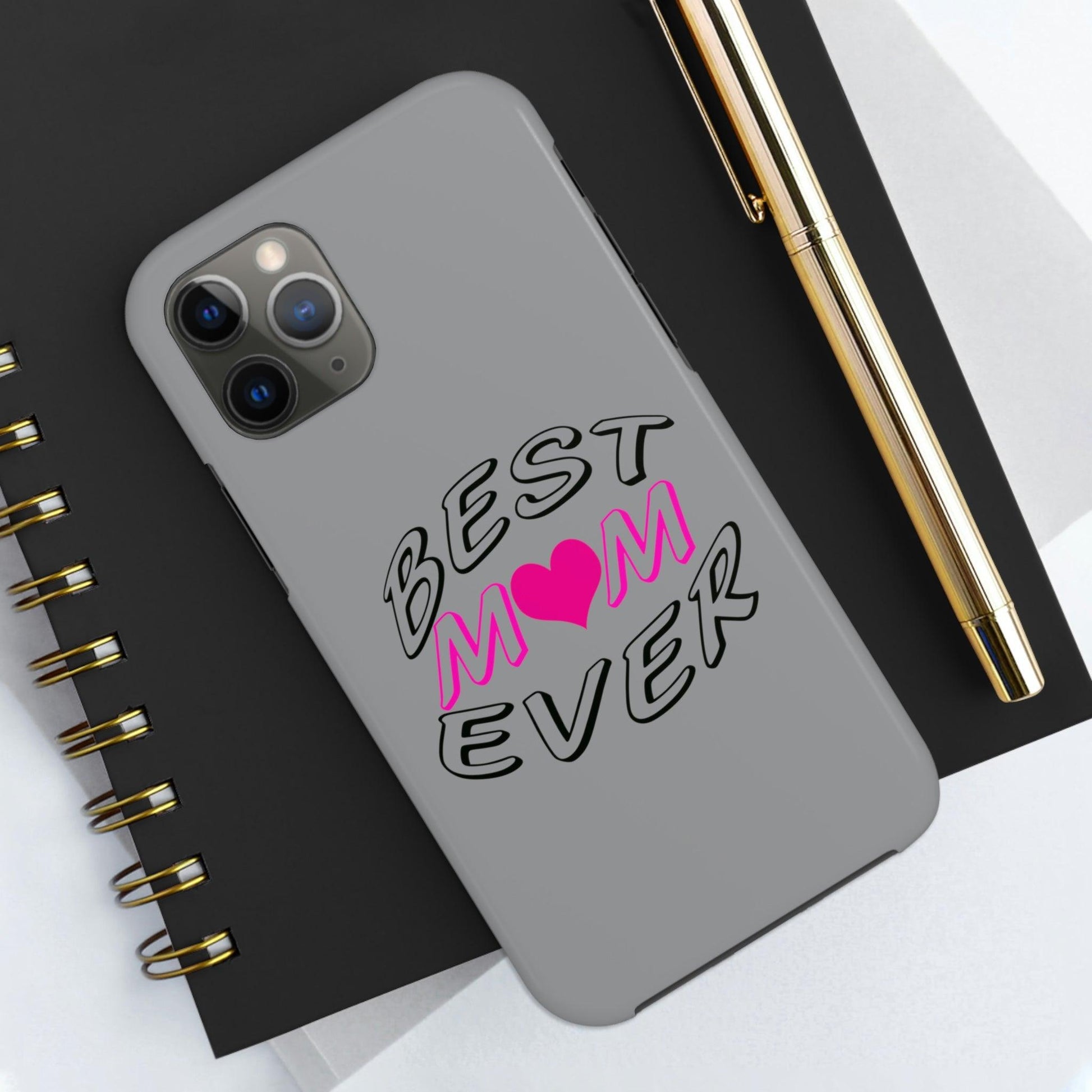 Best Mom Ever phone case, Tough Phone Cases, Mom Phone Case fit for iPhone 14 Pro, 13, 12, 11 Pro Max, Xr, Xs, 8+, 7, And Samsung S6 - Giftsmojo