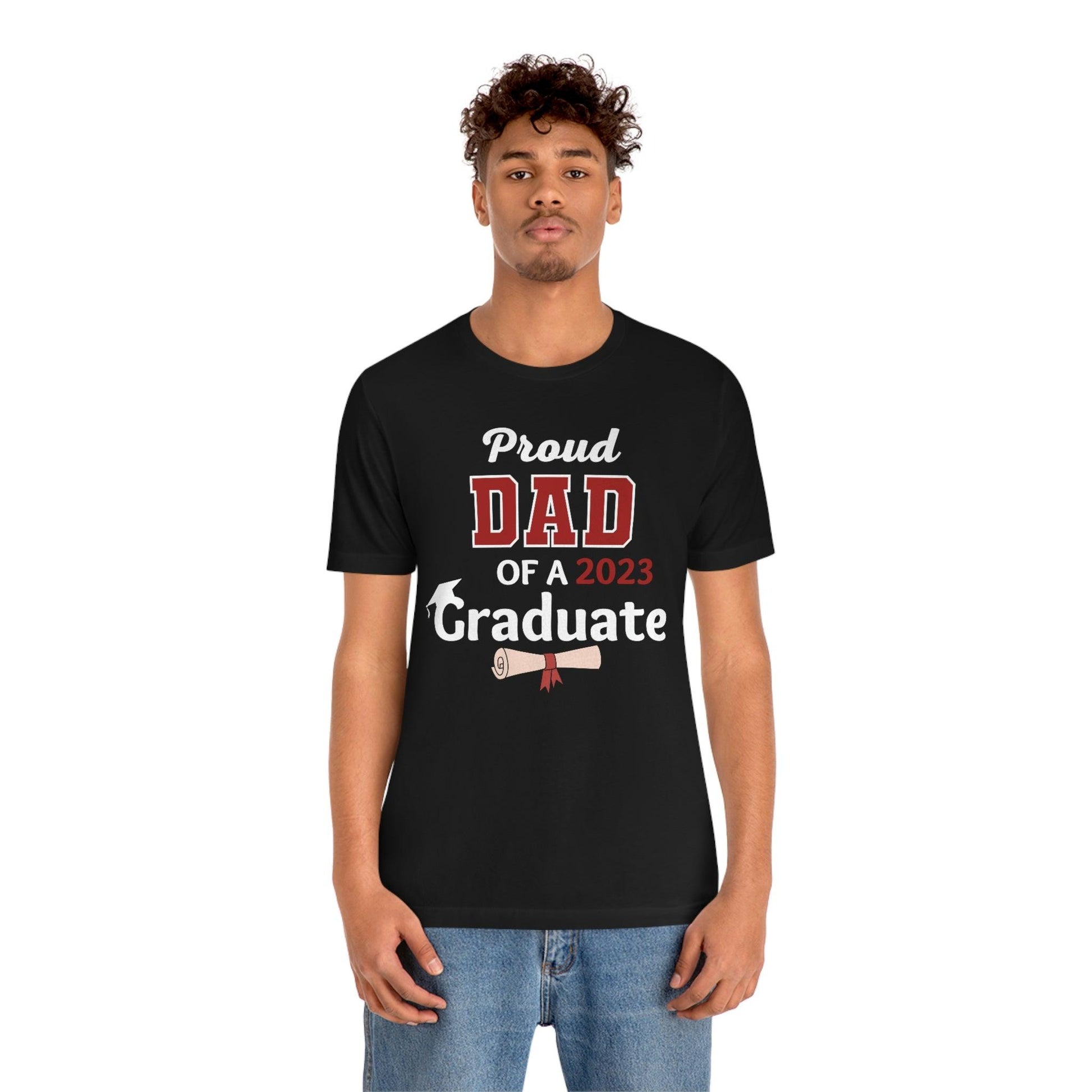 Proud Dad of graduate shirt - graduation shirt for dad, graduation gift class of 2023 seniors shirt - Giftsmojo