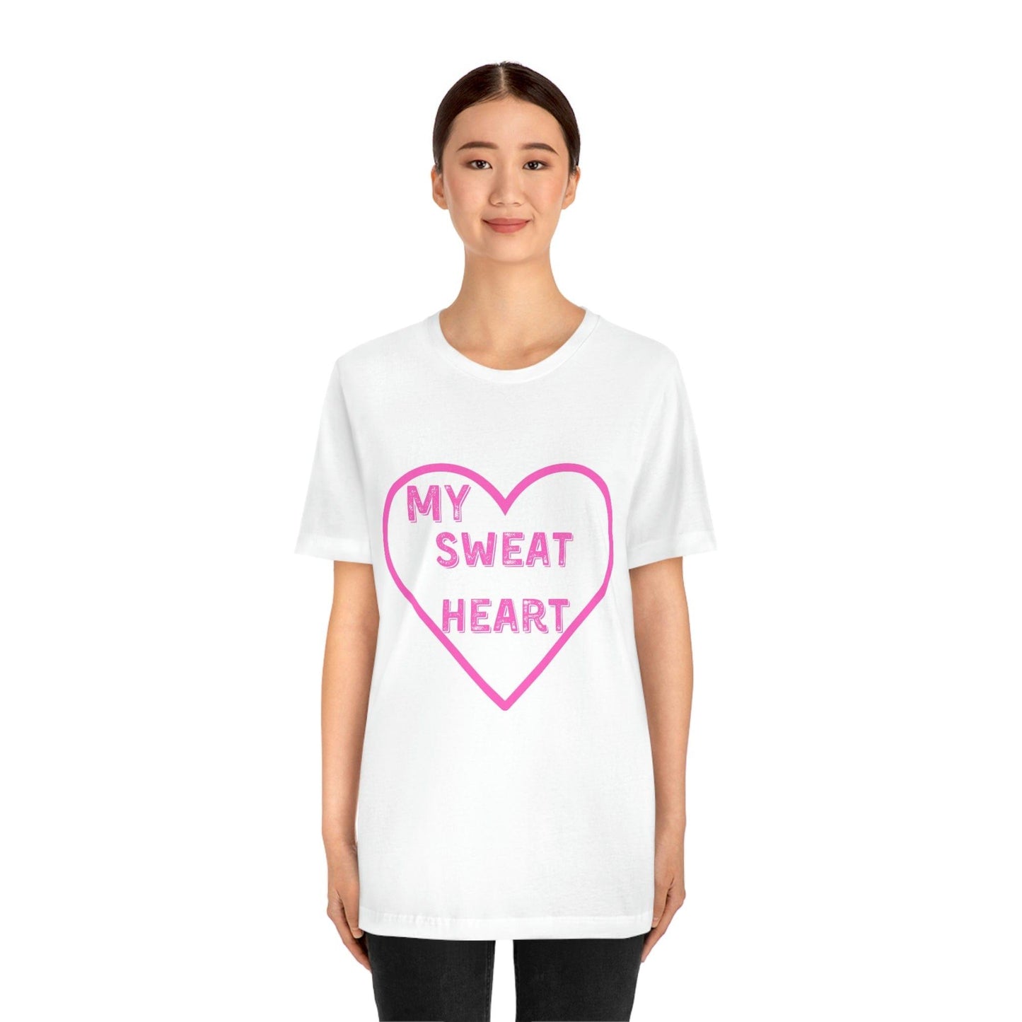 My Sweat Heart - Love shirt - Gift for wife - Gift for Husband - Gift for Girlfriend and Boyfriend - Anniversary gift - Giftsmojo