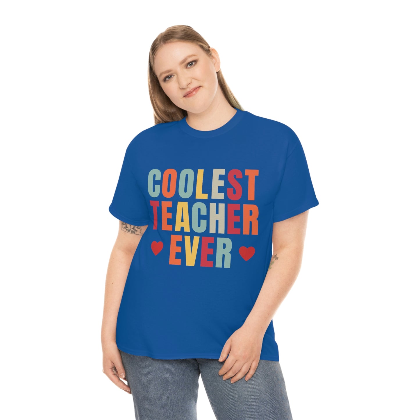 Coolest Teacher Ever T-Shirt - teacher gift - teacher appreciation