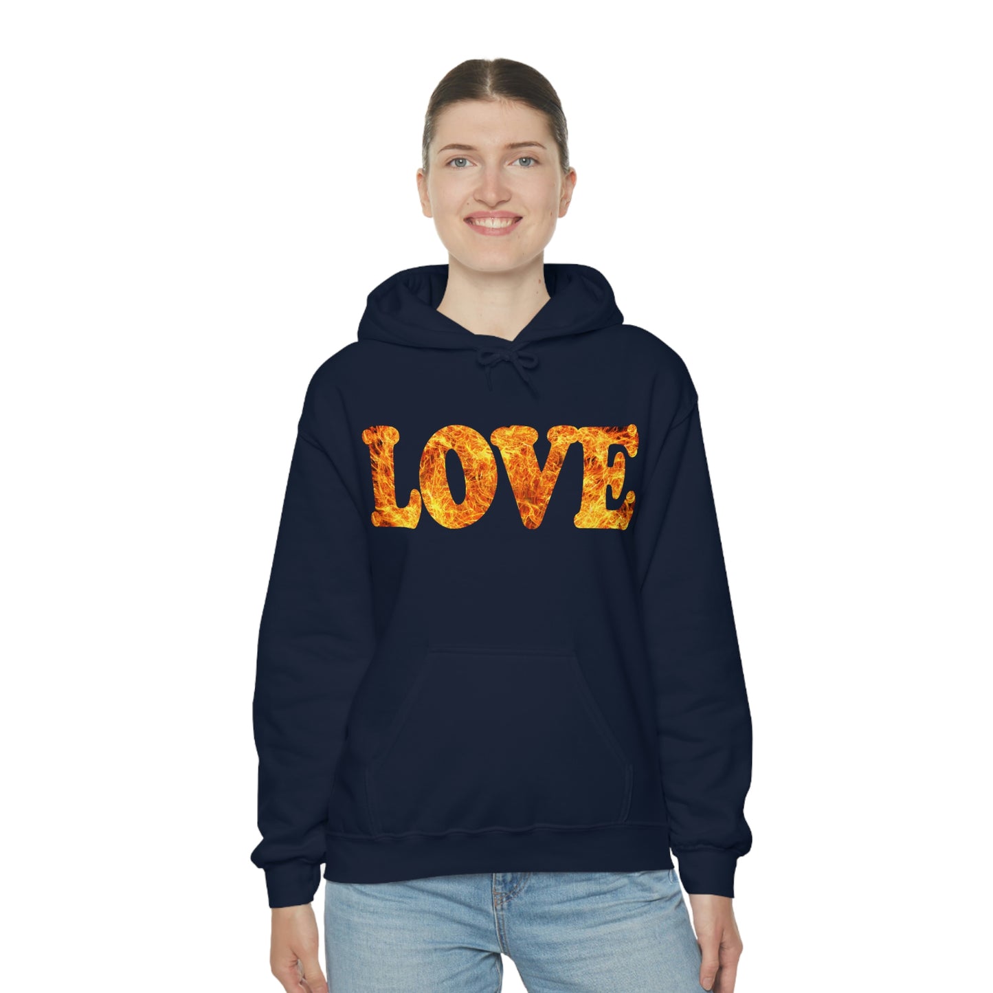 Love Fire Hooded Sweatshirt