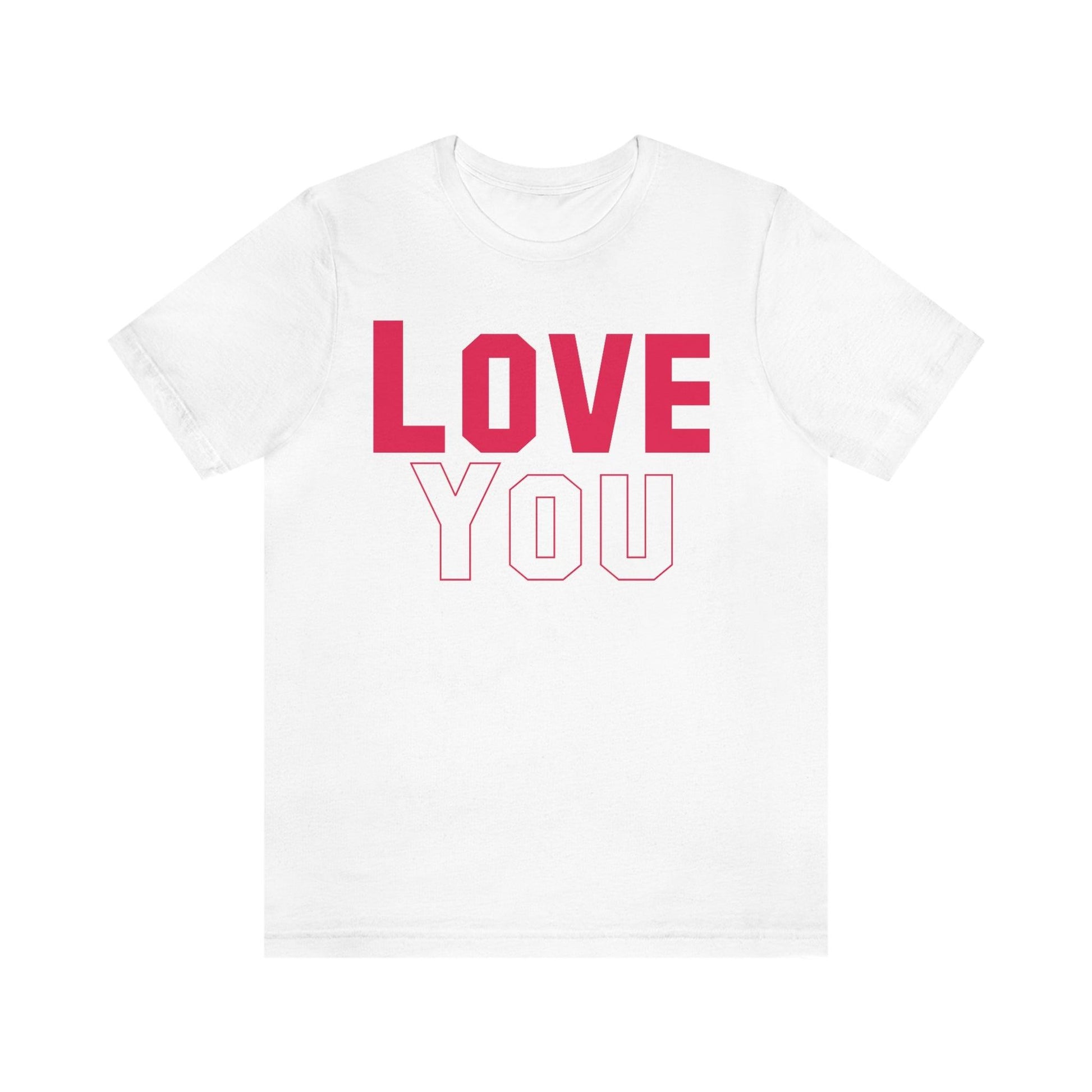 Love you Tee - Giftsmojo