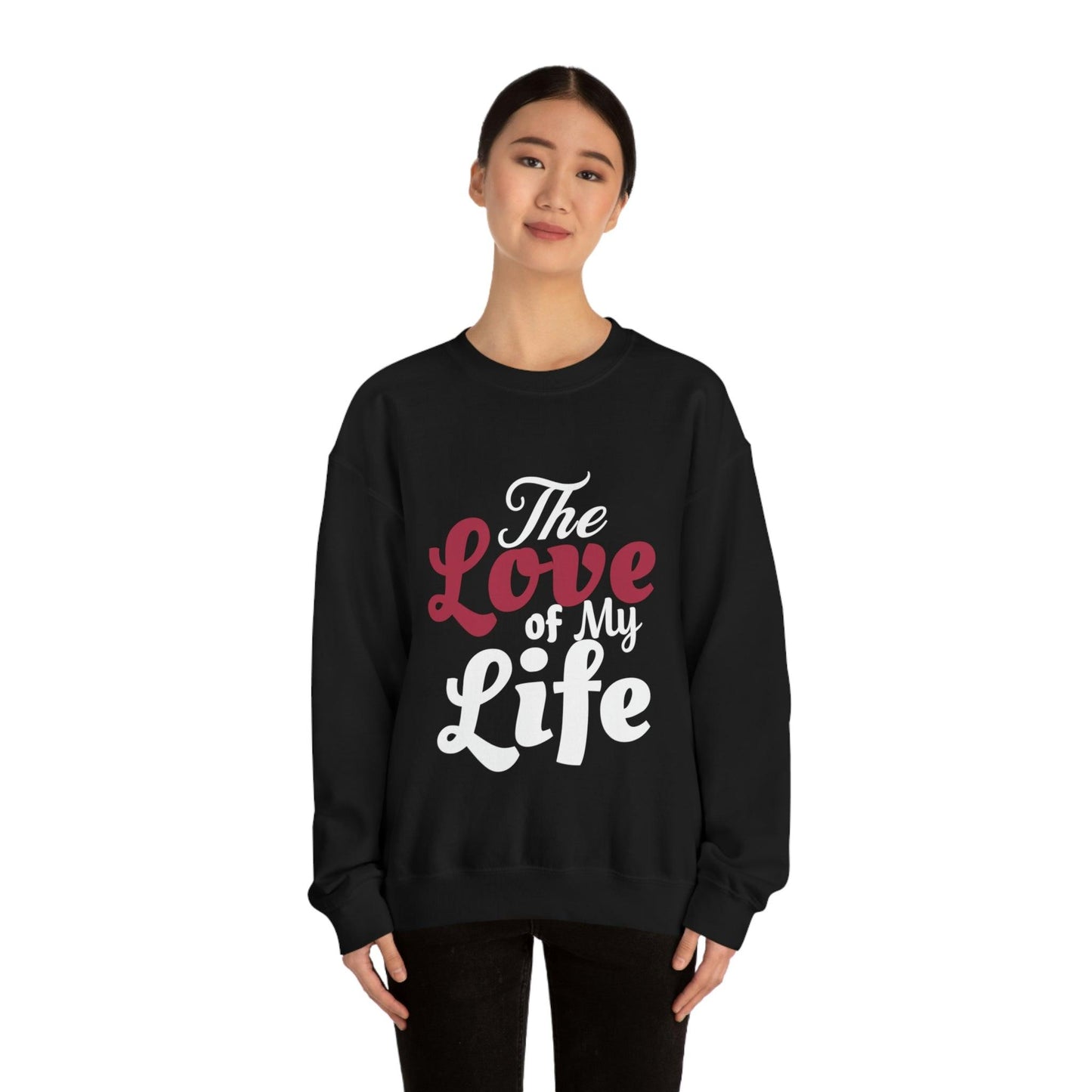 Love Sweatshirt, Love Shirt, Gift For Fiance, Newlywed Gift, Gift For Wife, Engagement Shirt,The Love of My Life, Valentine's day gift - Giftsmojo