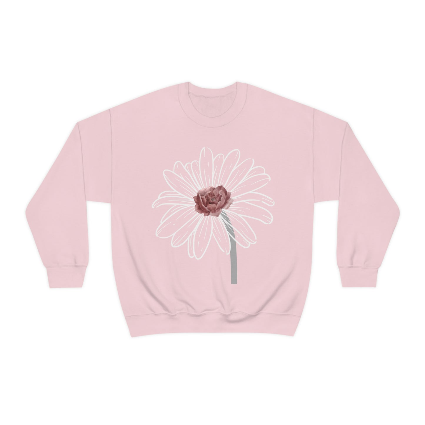 Floral Sweatshirt, Wildflower Sweatshirt, Flower sweatshirt, Wild Flowers