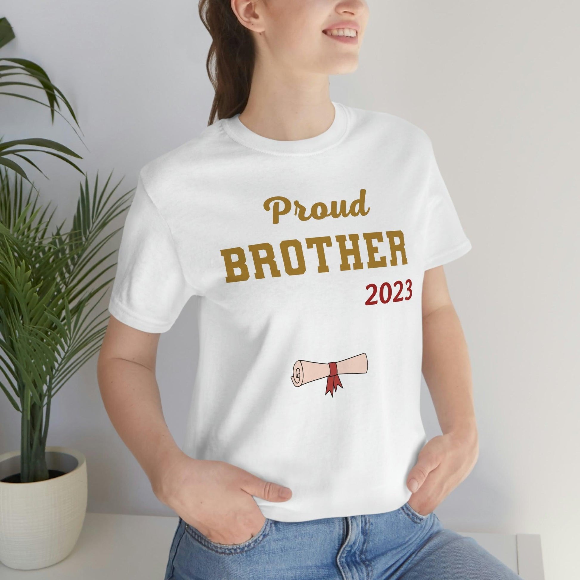 Proud Brother of a Graduate shirt - Graduation shirt - Graduation gift - Giftsmojo