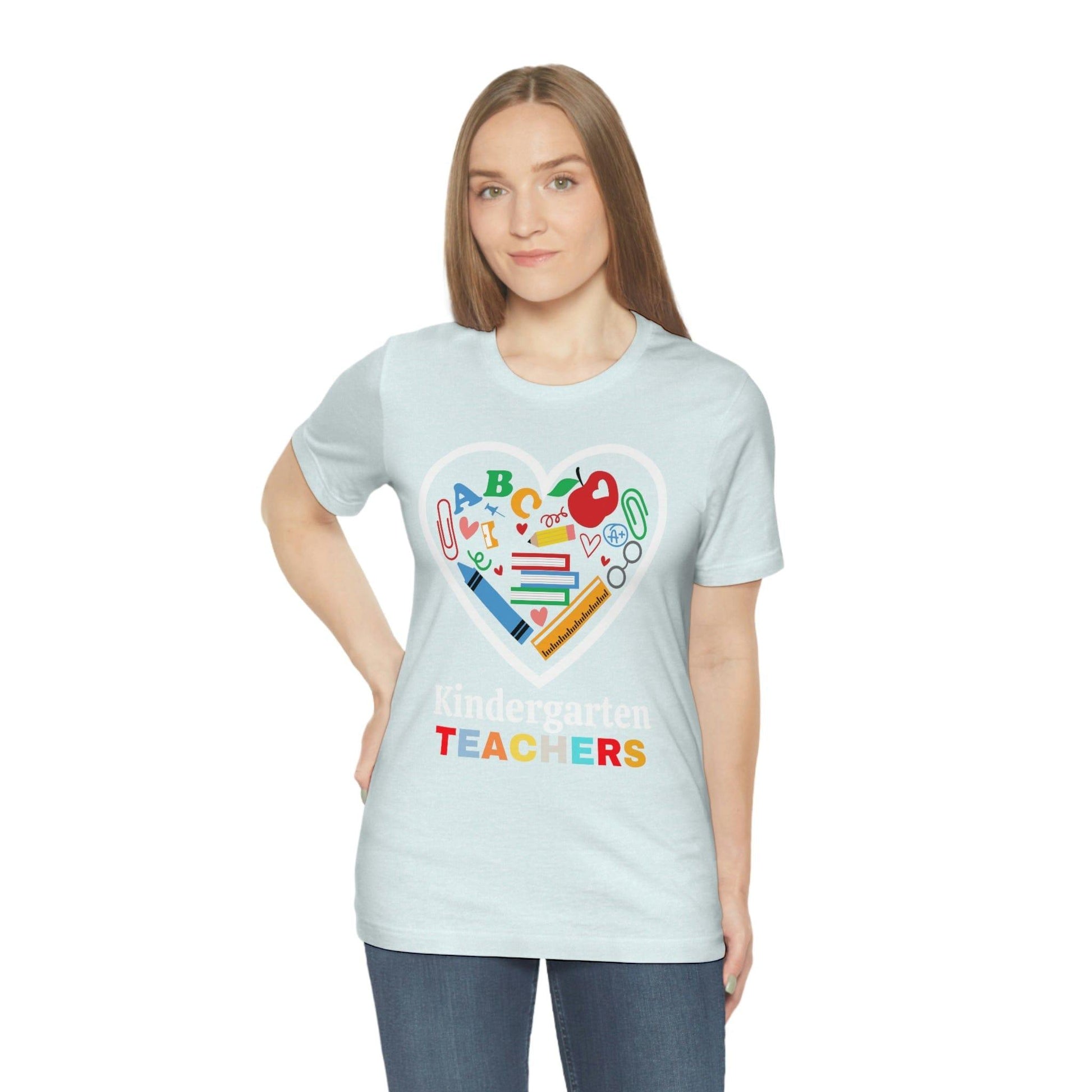 Love Kindergarten Teacher Shirt - Teacher Appreciation Shirt - Gift for Kindergarten Teacher - Giftsmojo