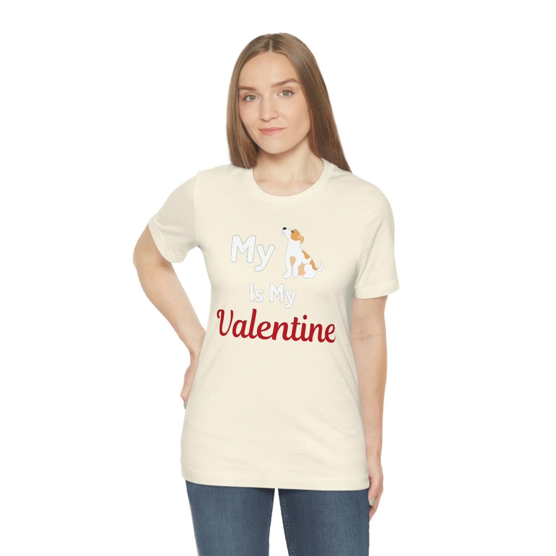 My Dog is my Valentine shirt - Pet lover shirt - dog lover shirt - Giftsmojo