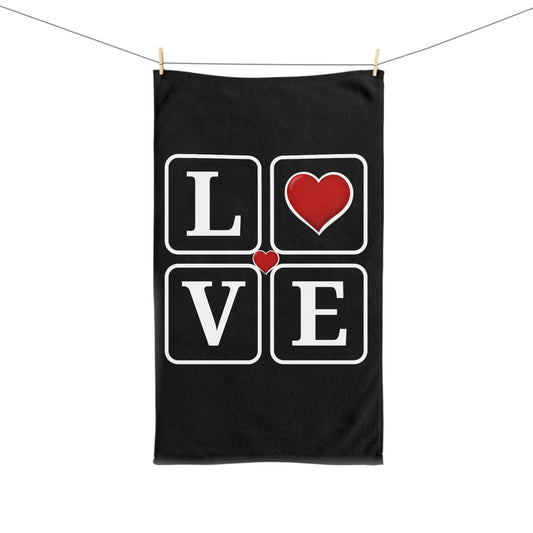 Love Hand Towels, Valentine Hand Towel - Giftsmojo