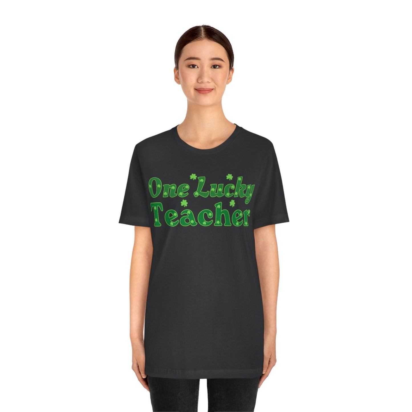 One Lucky Teacher Shirt feeling Lucky St Patrick's Day shirt - Funny St Paddy's day Funny Shirt - Giftsmojo