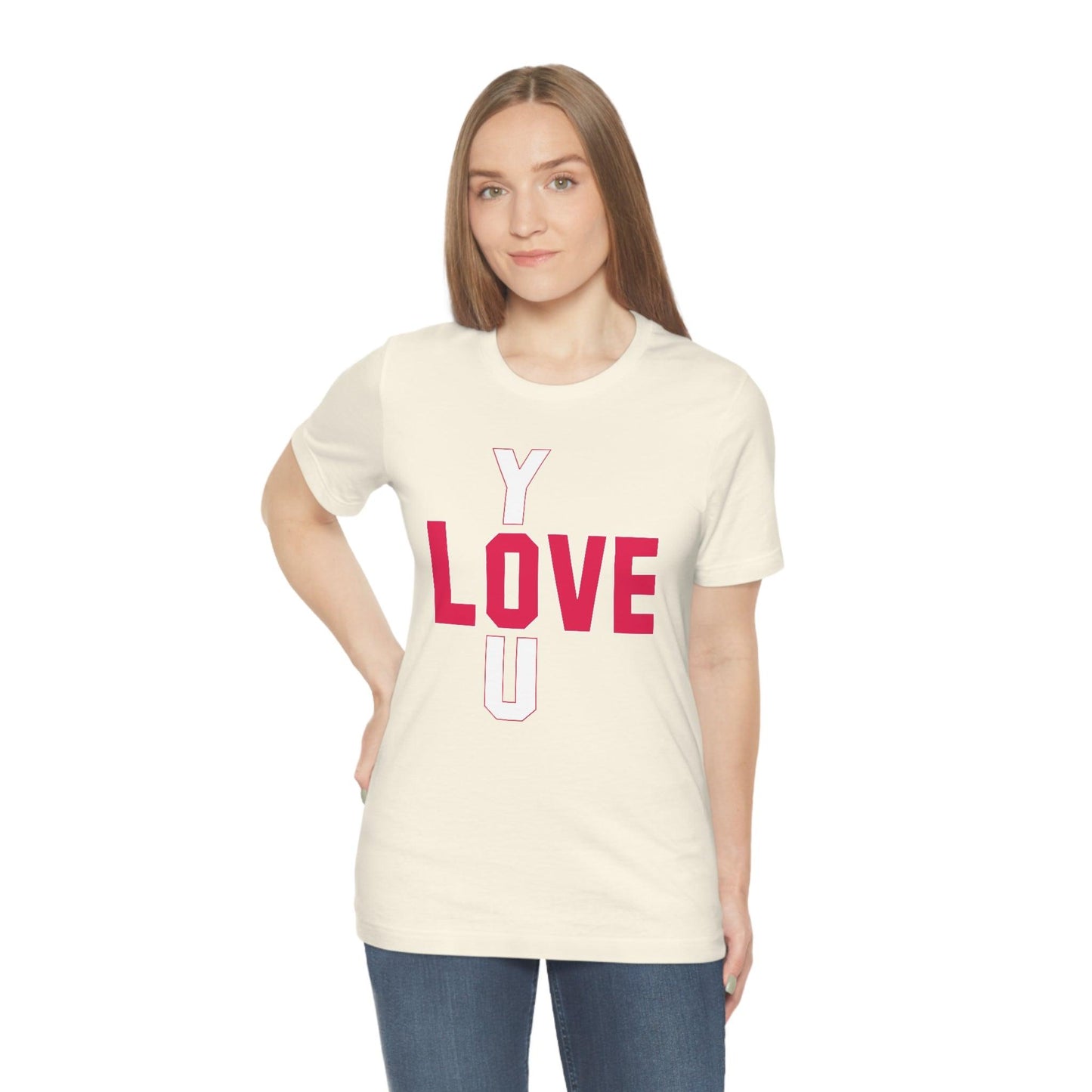 Love you Tshirt - Giftsmojo